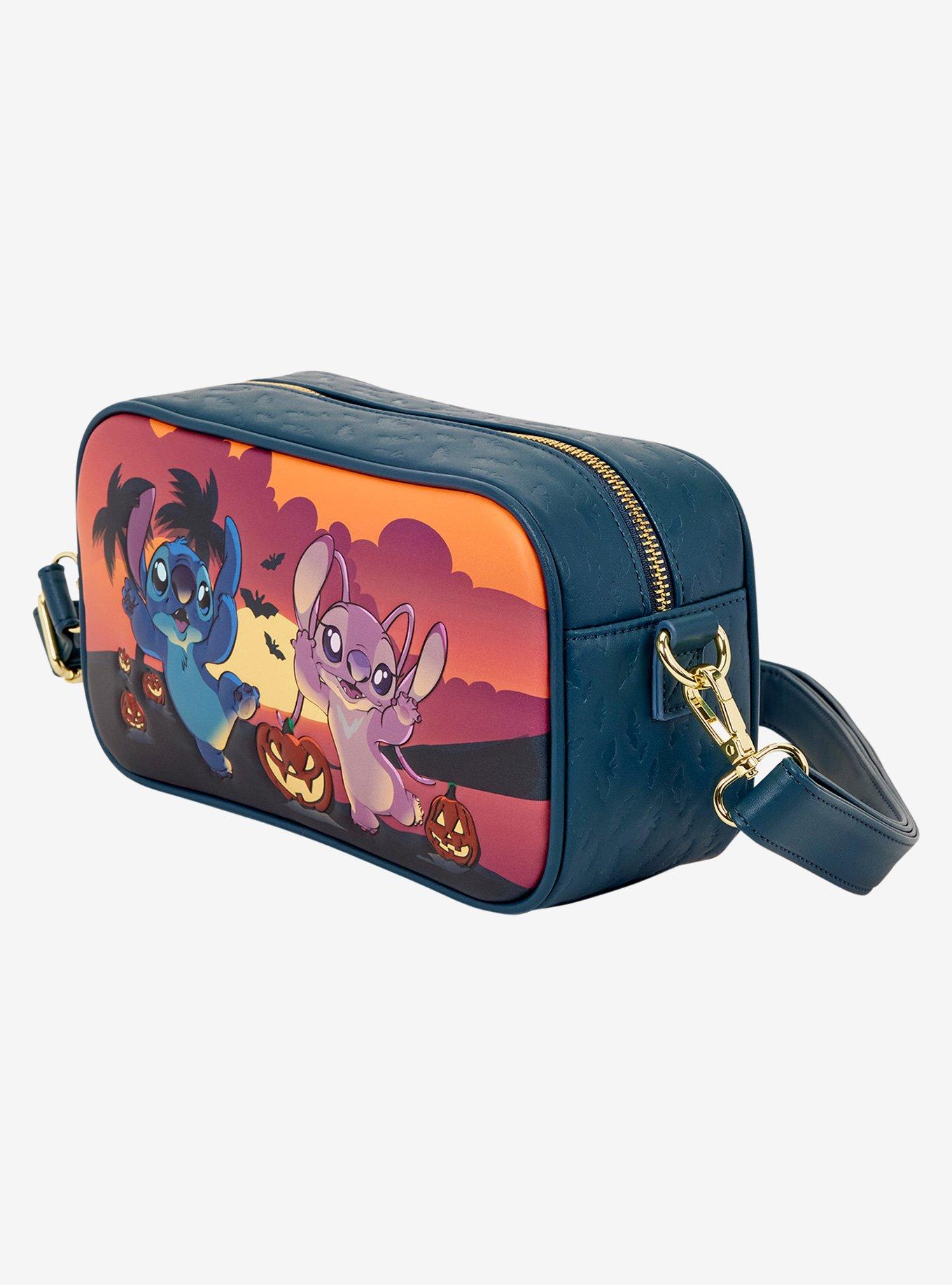 Loungefly Disney Lilo & Stitch Angel & Stitch Halloween Costumes Crossbody Bag, , alternate - view 3