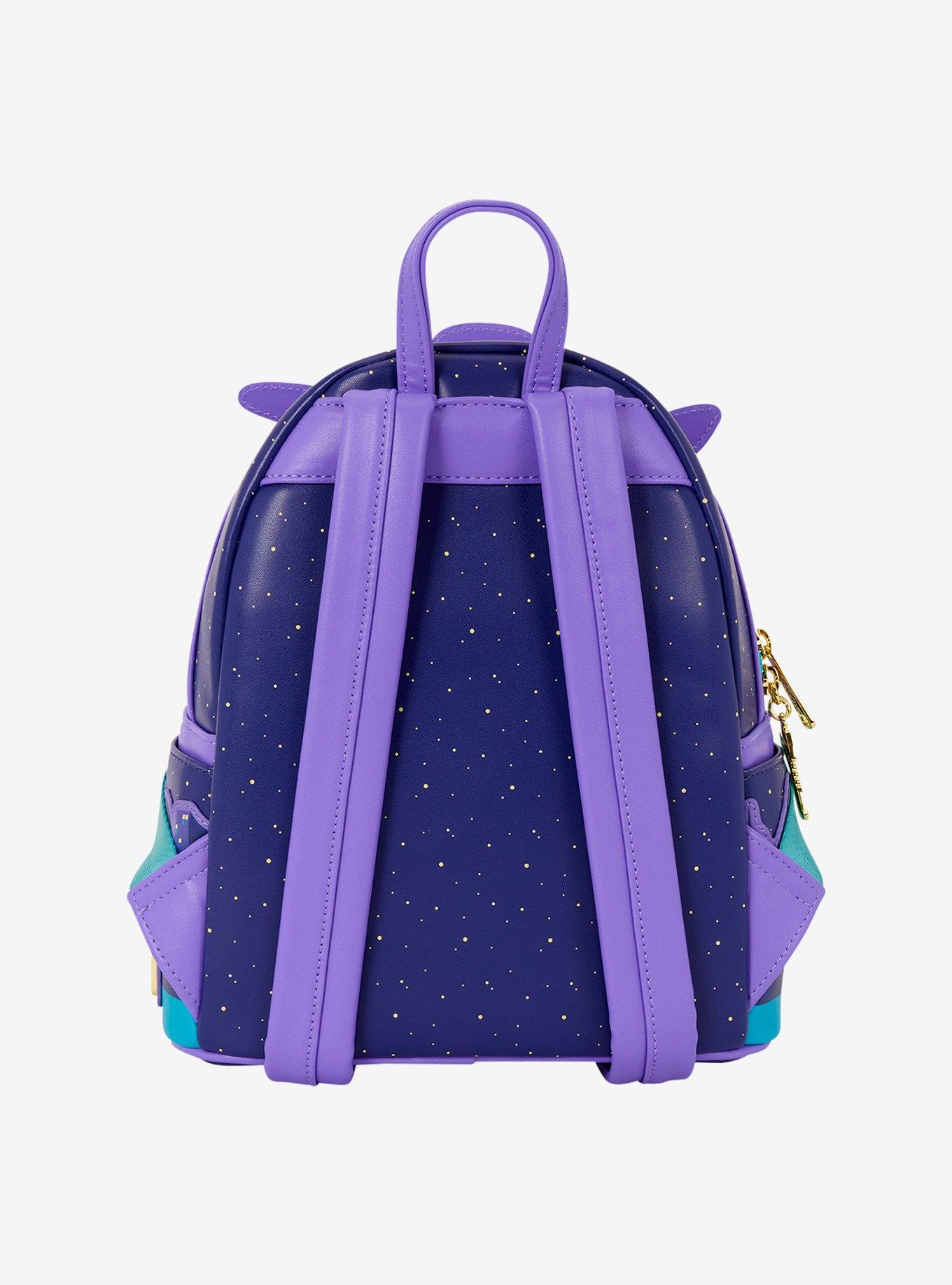 Loungefly Disney Darkwing Duck Glow-in-the-Dark Mini Backpack, , alternate - view 4