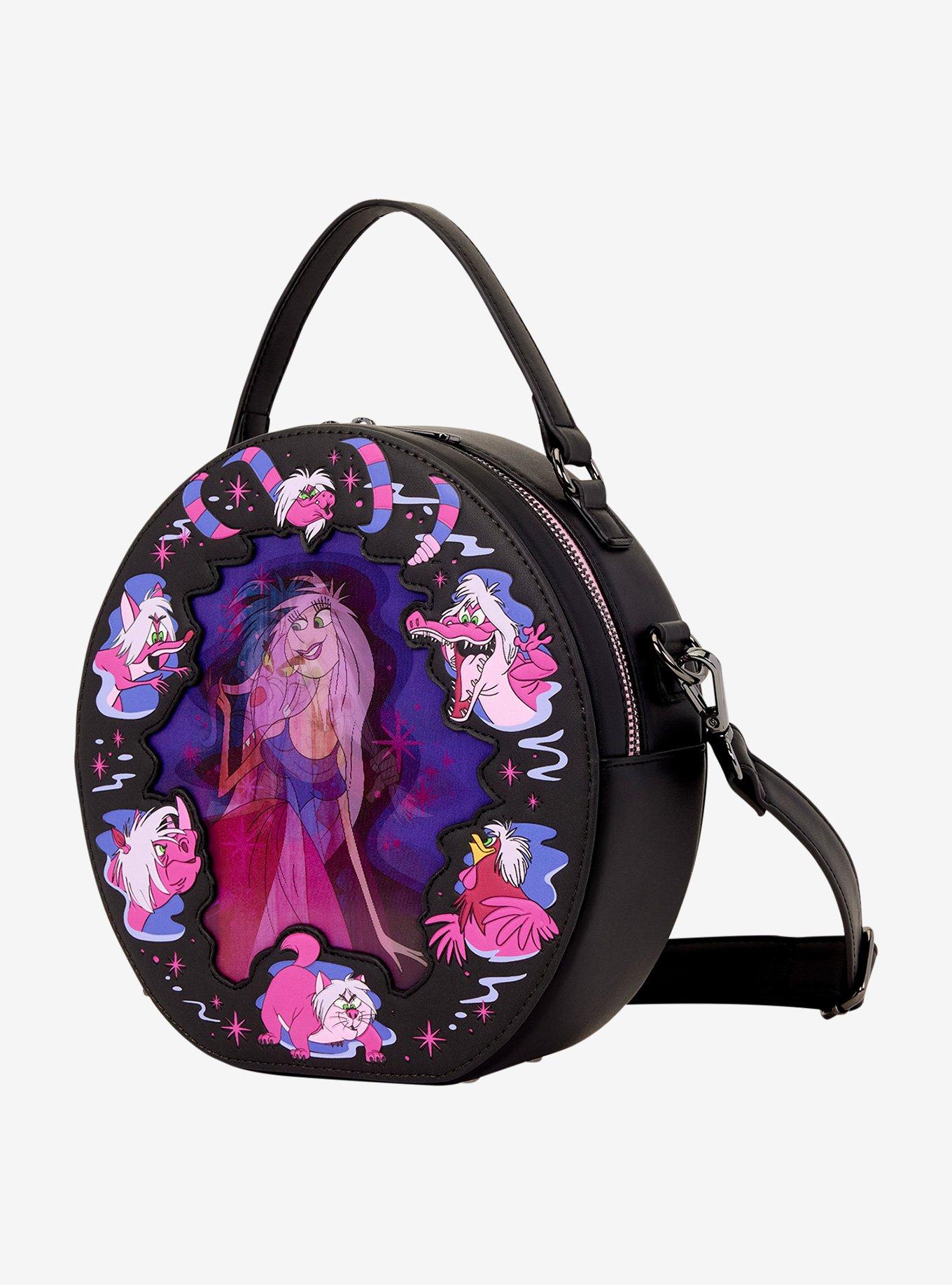 Loungefly Disney The Sword in The Stone Madam Mim Lenticular Crossbody Bag, , alternate - view 3