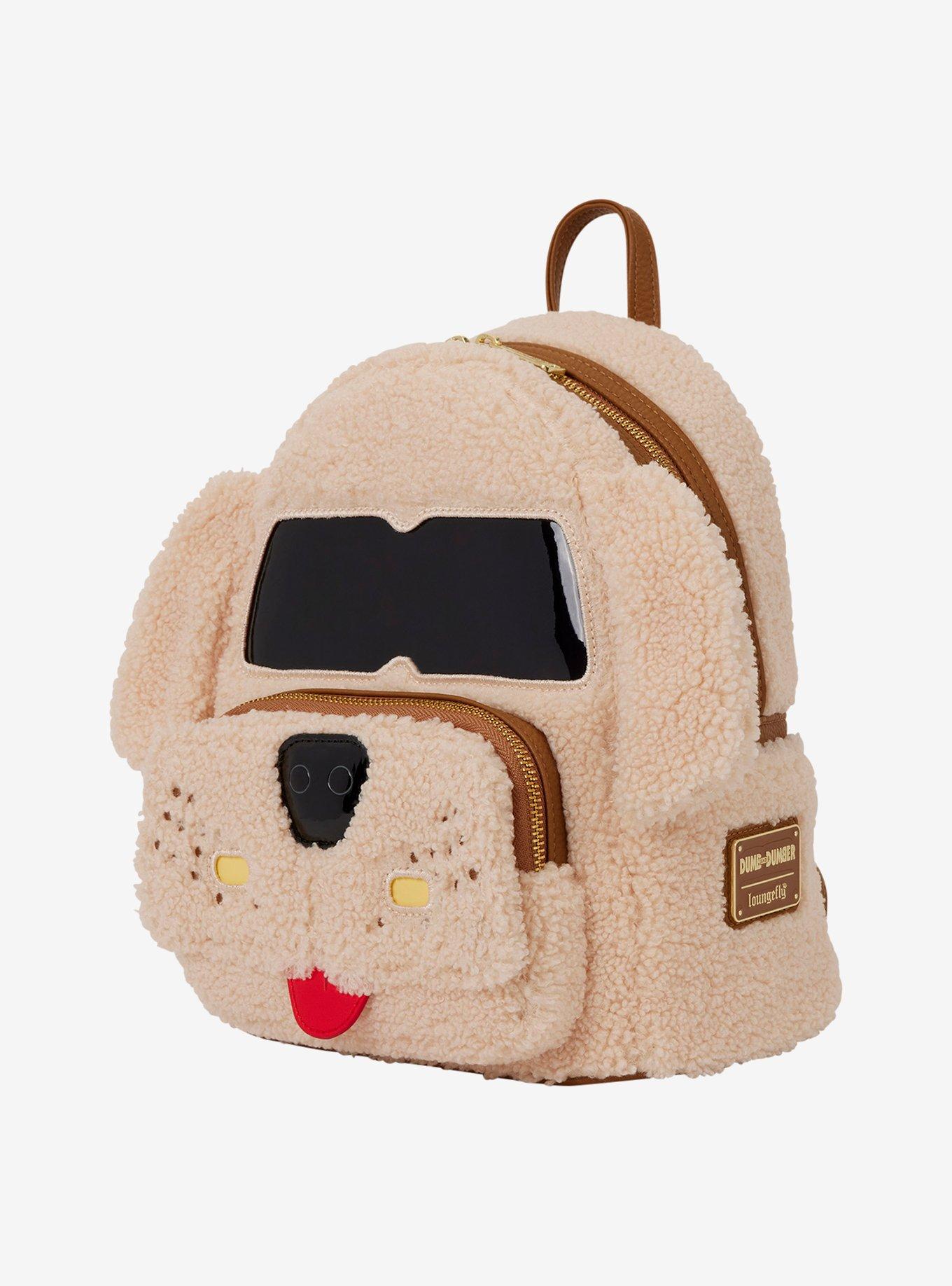 Loungefly Dumb & Dumber Mutts Cutts Van Plush Glow-in-the-Dark Mini Backpack, , alternate - view 3