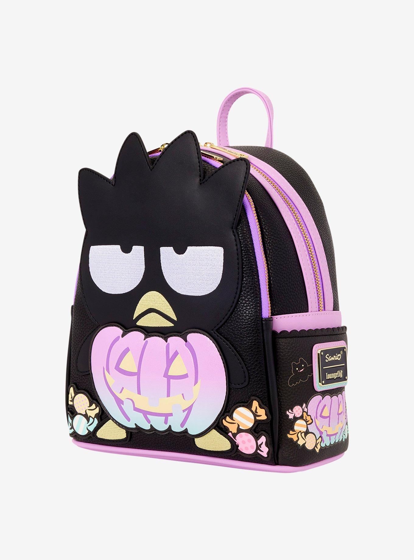 Loungefly Sanrio Badtz-Maru Pumpkin Light-Up Mini Backpack, , alternate - view 3