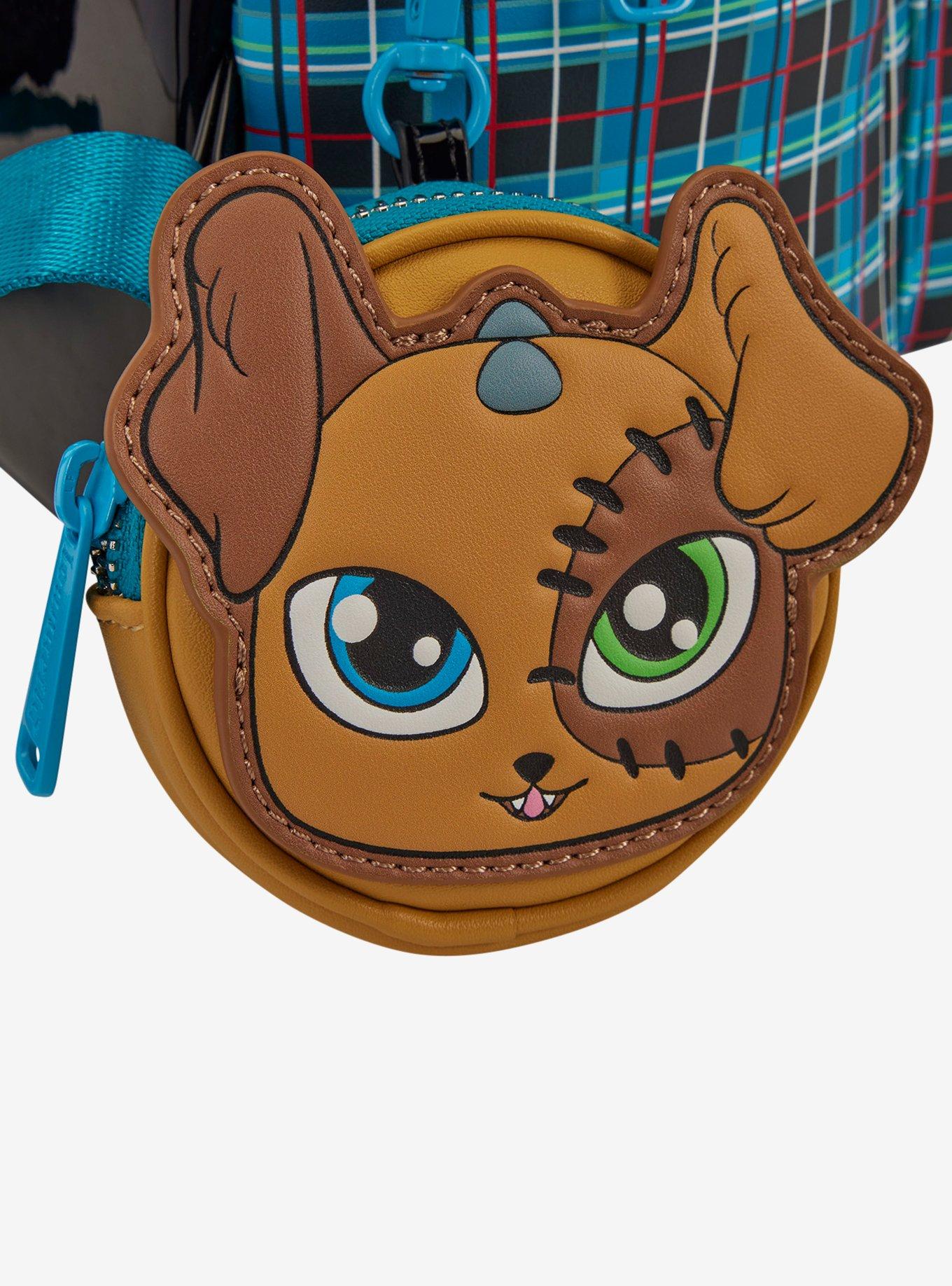 Loungefly Monster High Frankie Figural Mini Backpack with Coin Purse, , alternate - view 3