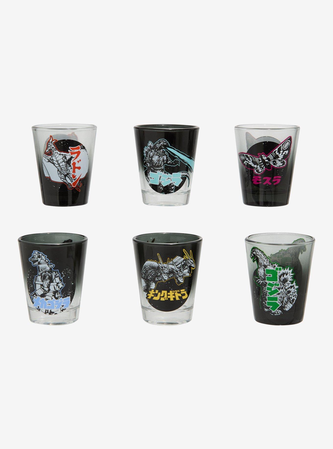 Godzilla Graphic Blind Box Mini Glass &mdash; BoxLunch Exclusive, , hi-res