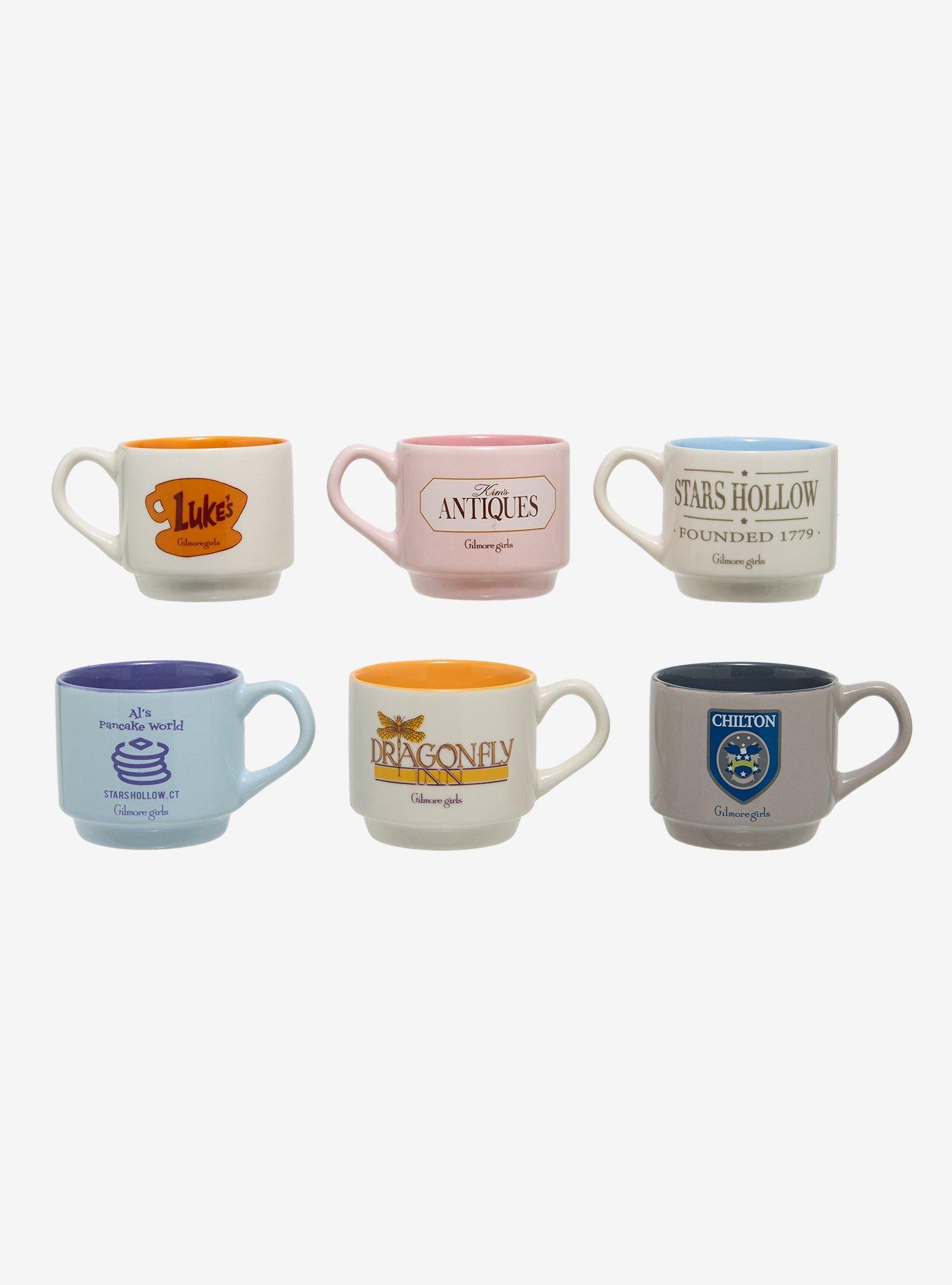 Gilmore Girls Business Logos Blind Box Mini Mugs &mdash; BoxLunch Exclusive, , hi-res