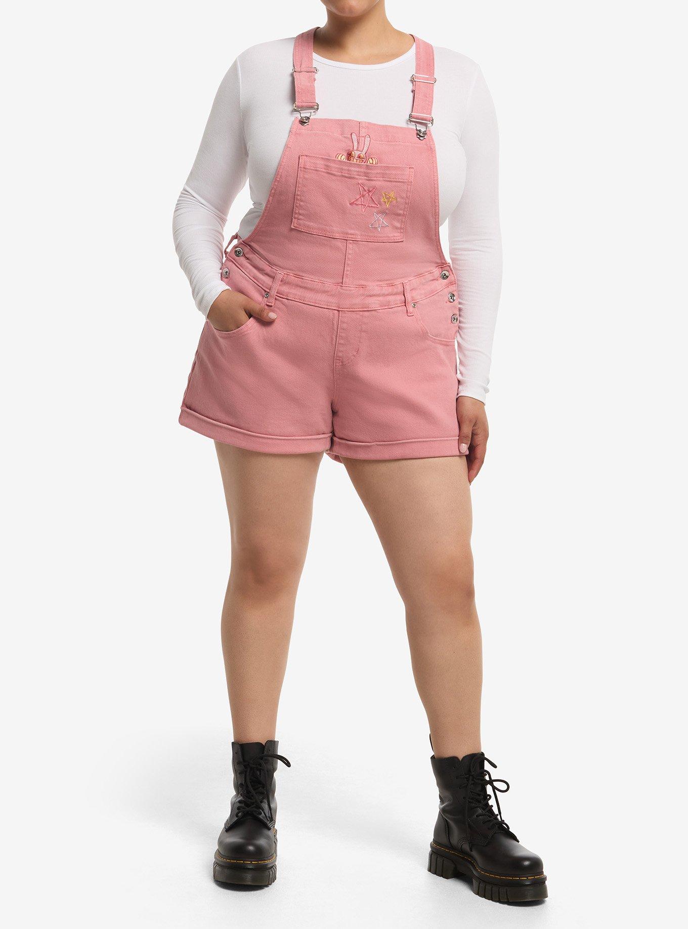 The Amazing Digital Circus Jax Shortalls Plus Size, , hi-res