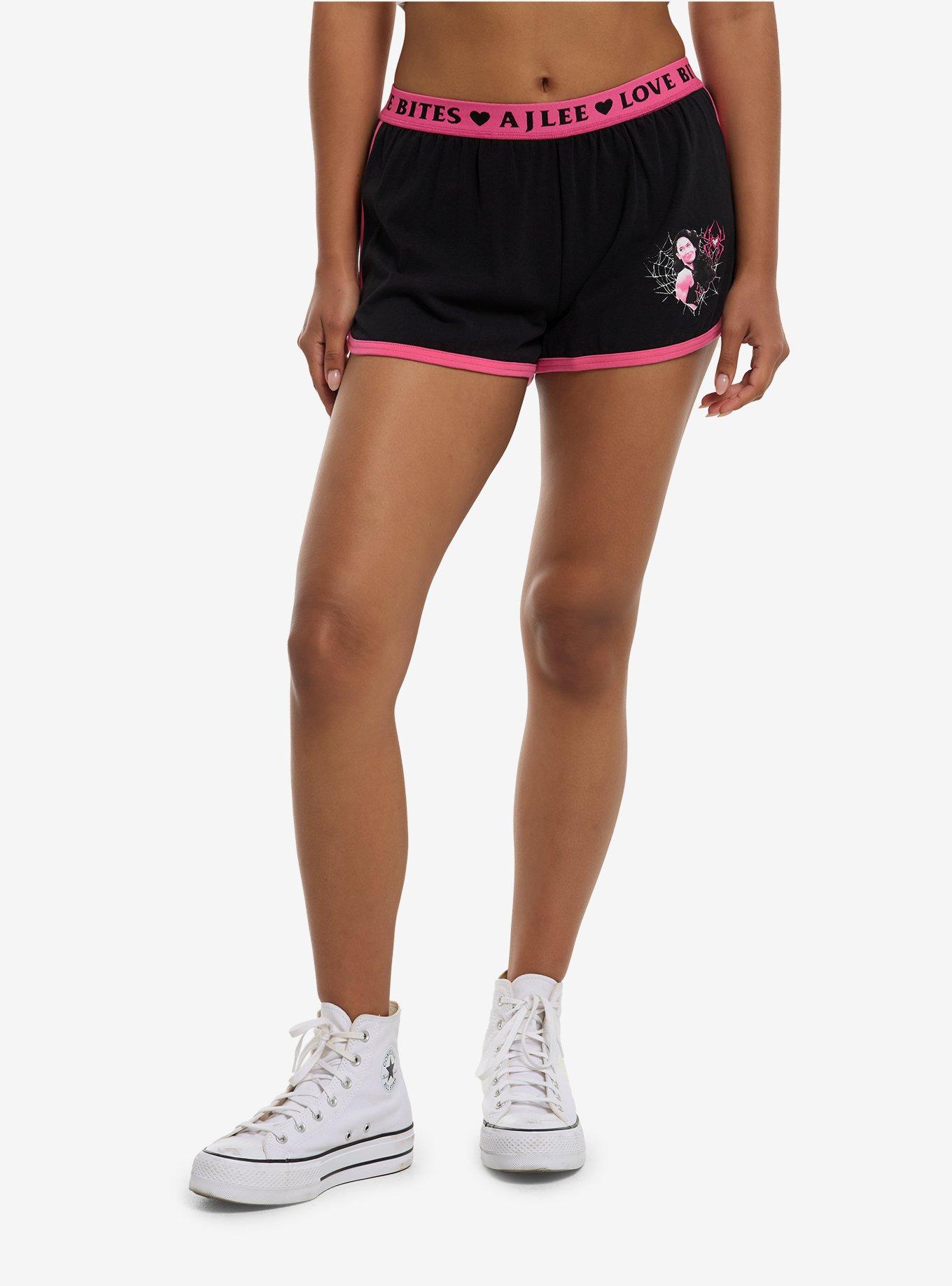 WWE AJ Lee Love Bites Girls Soft Shorts, , hi-res