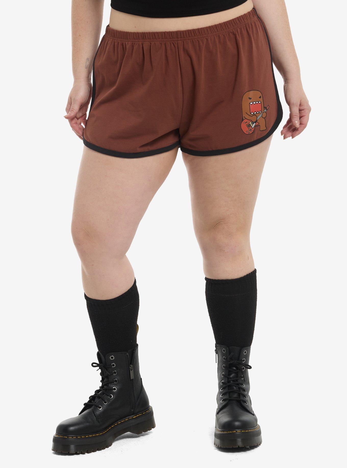 Domo Guitar Girls Soft Shorts Plus Size, , hi-res