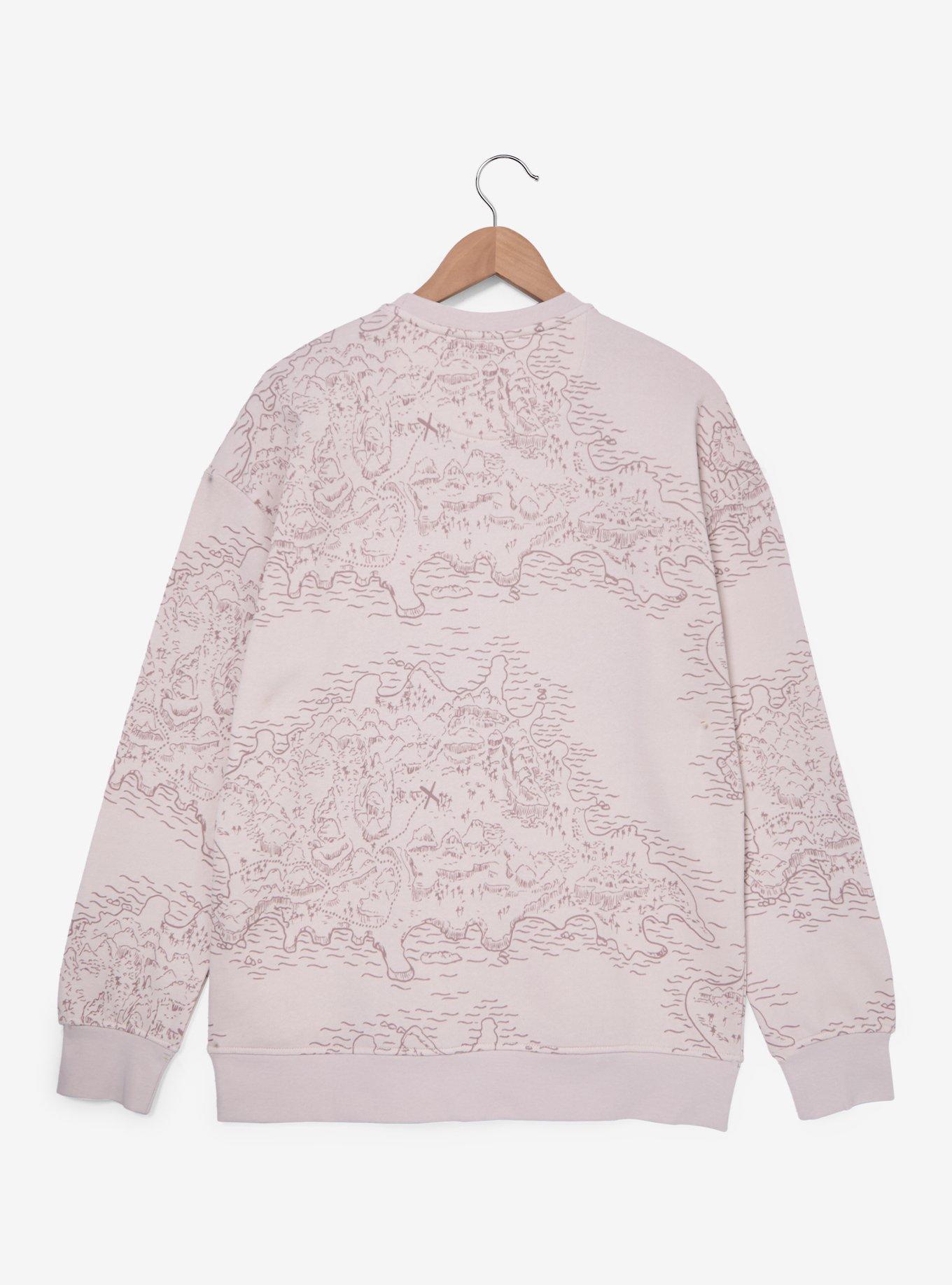 The Muppets Treasure Island Map Crewneck, , hi-res