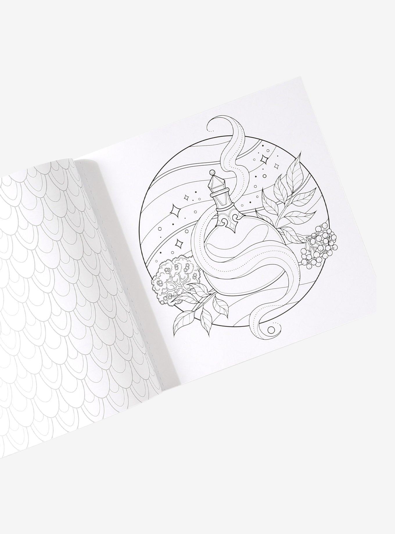 Fourth Wing Official Coloring & Sticker Book, , hi-res