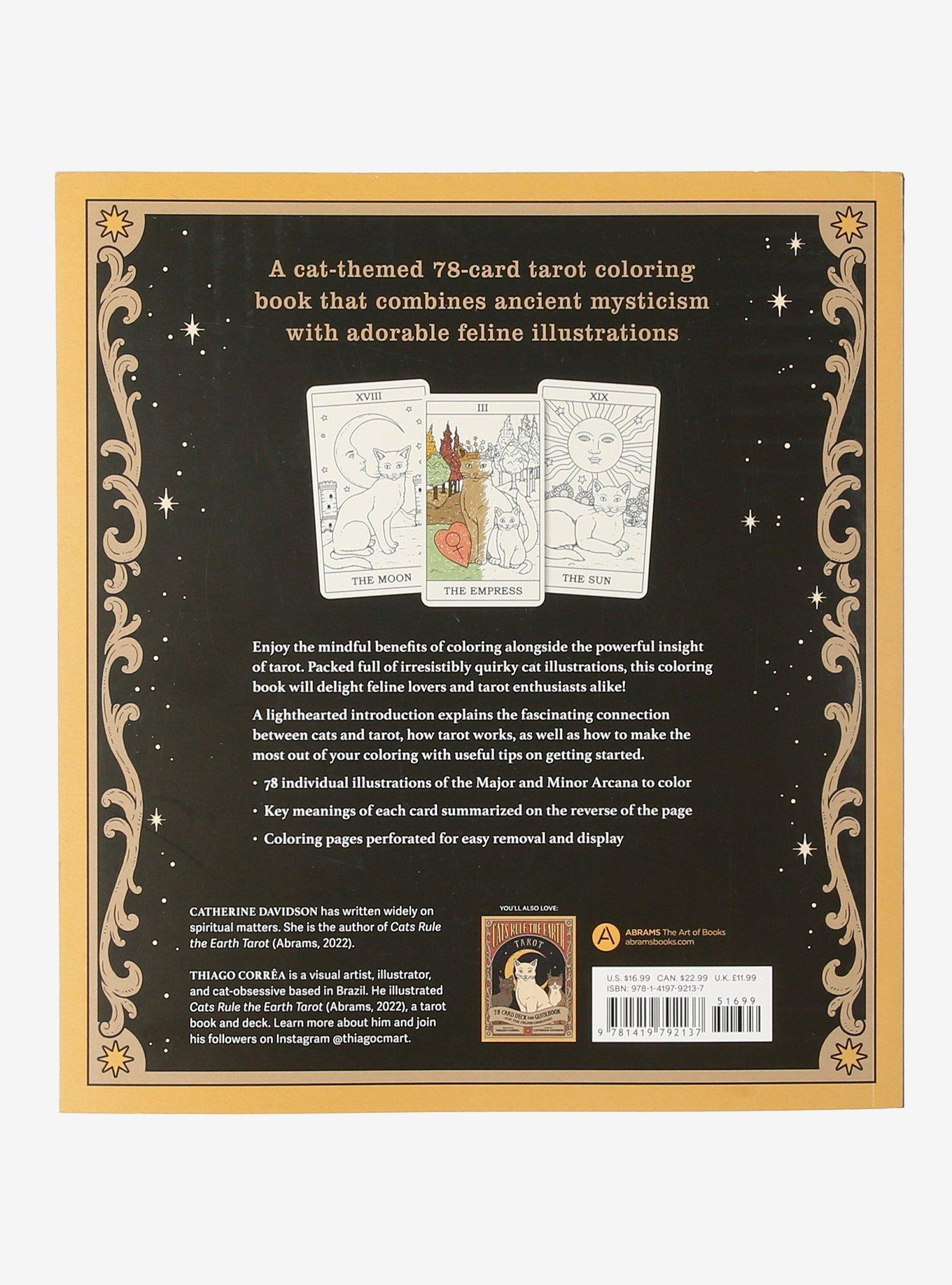 Cats Rule The Earth Tarot Coloring Book, , alternate