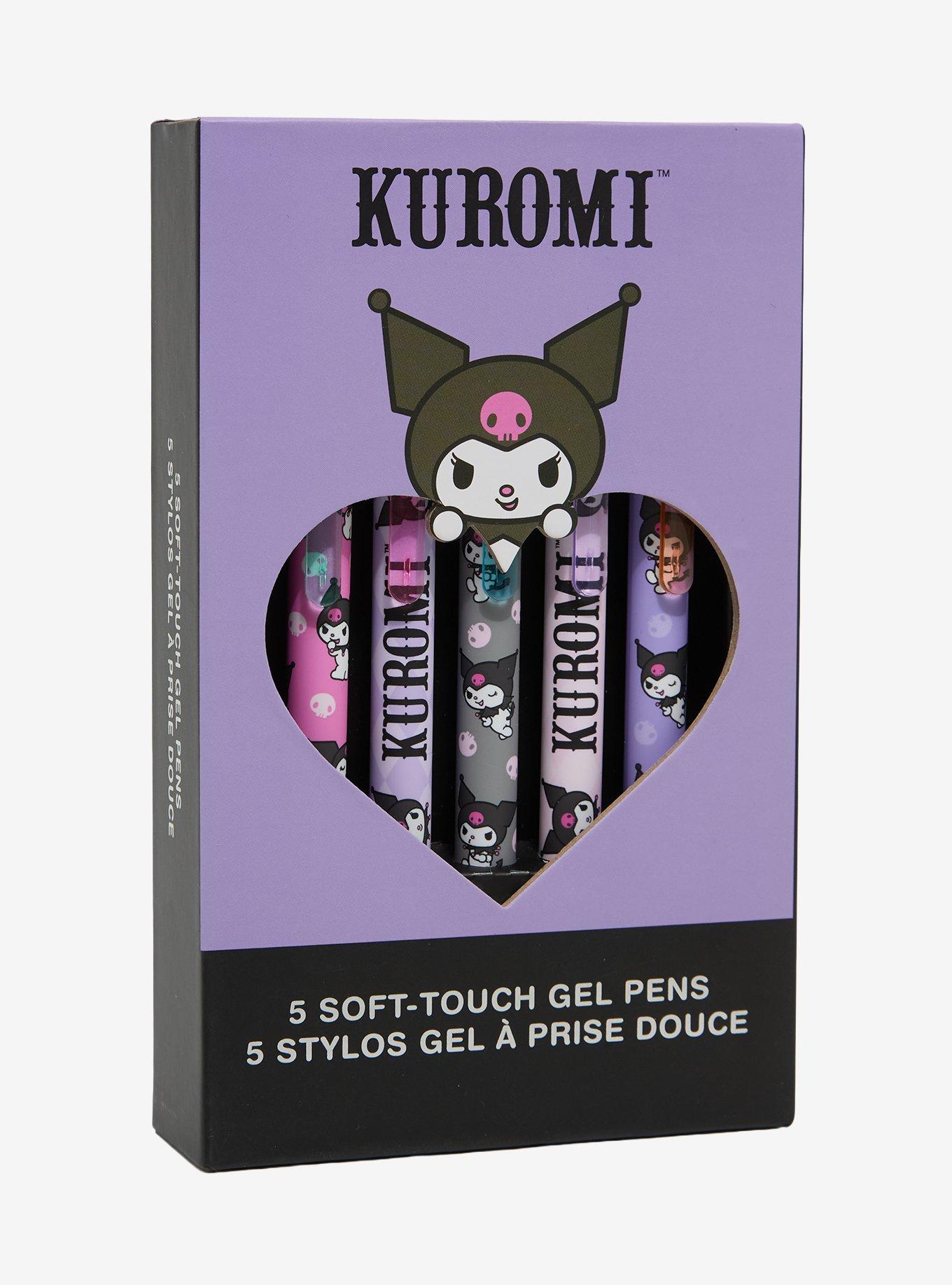 Kuromi Gel Pen Set, , hi-res