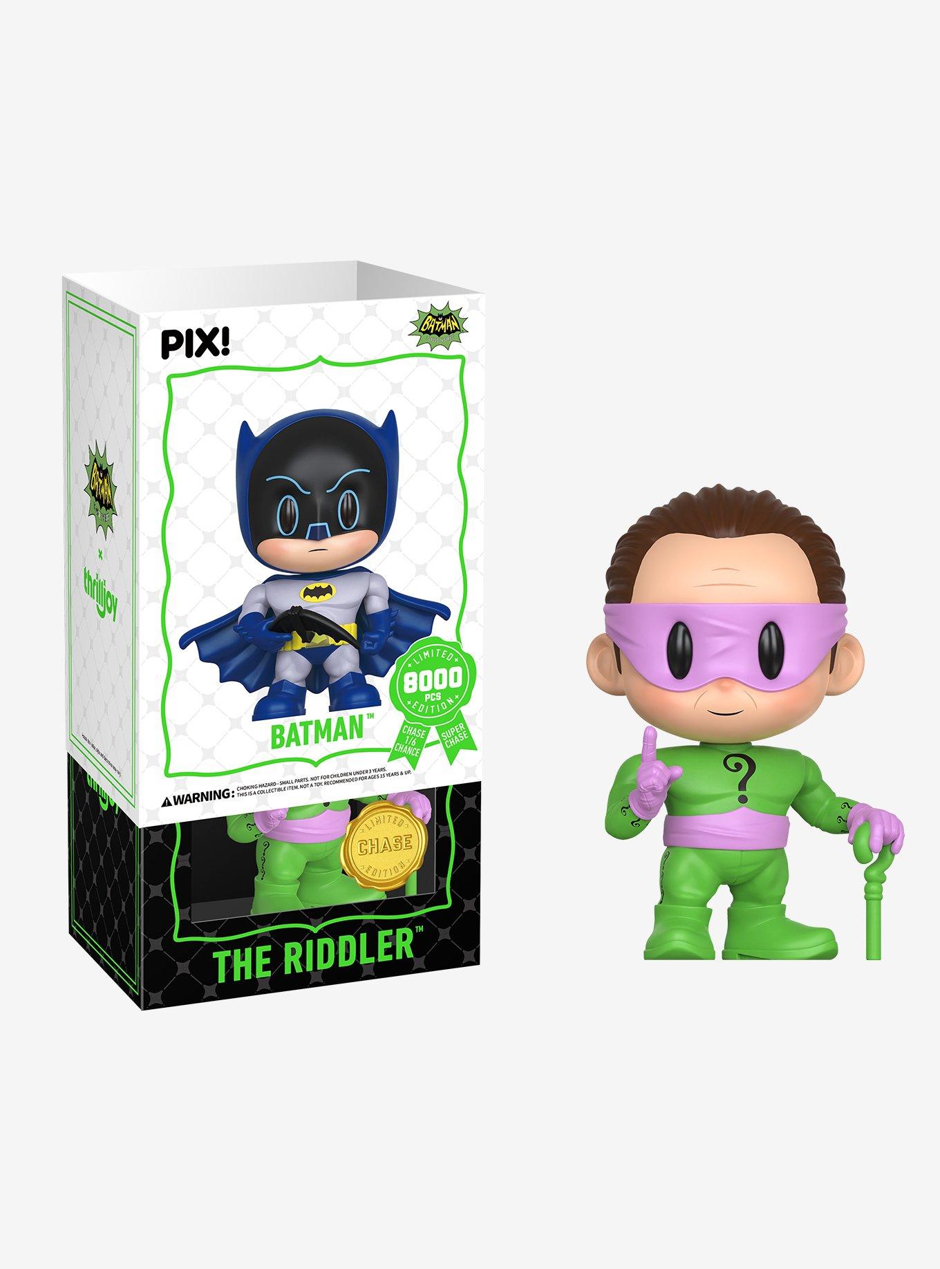 Thrilljoy DC Comics Batman '66 Pix! Batman Flying Collectible Figure, , hi-res