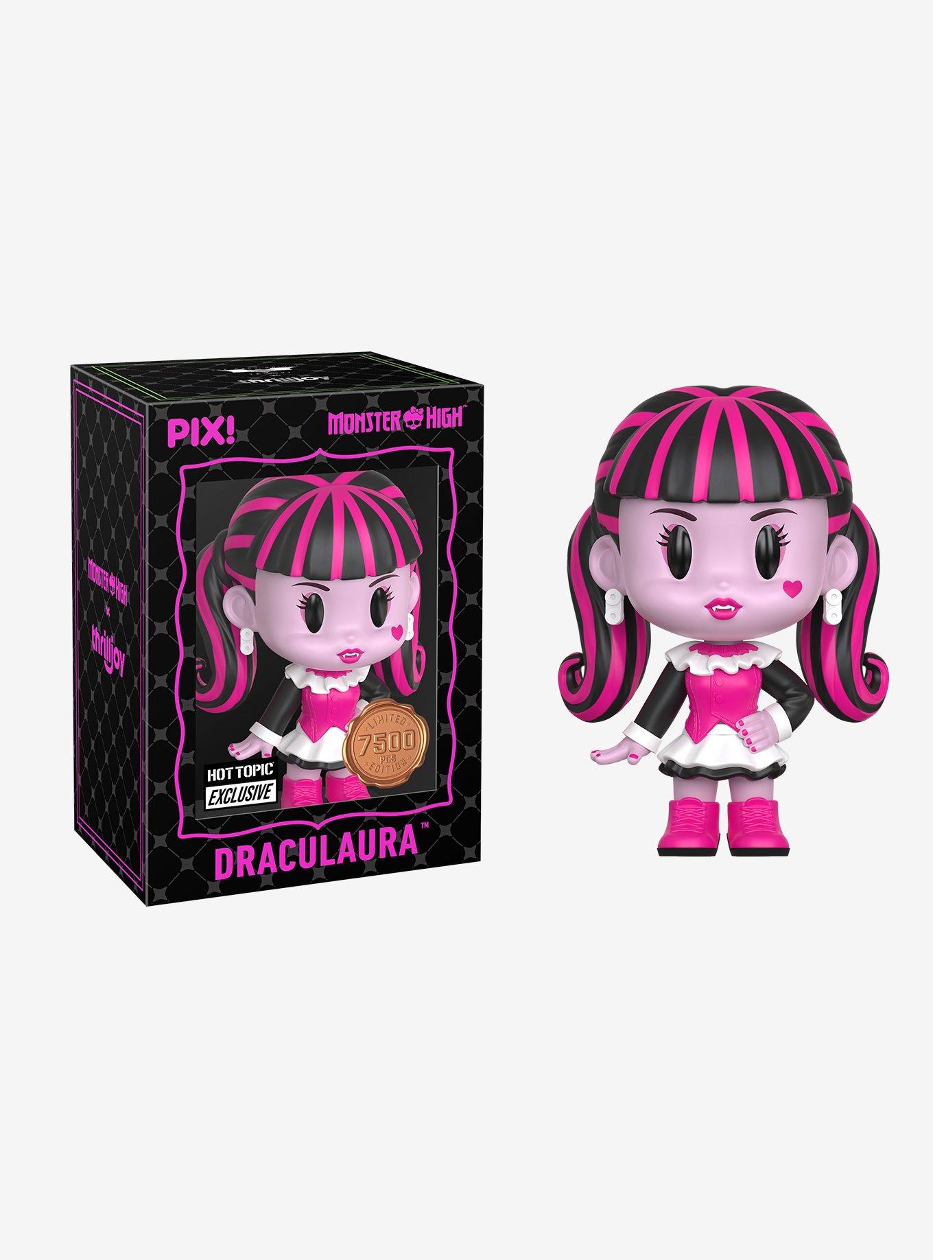 Thrilljoy Monster High Pix! Draculaura Collectible Figure Hot Topic Exclusive, , alternate