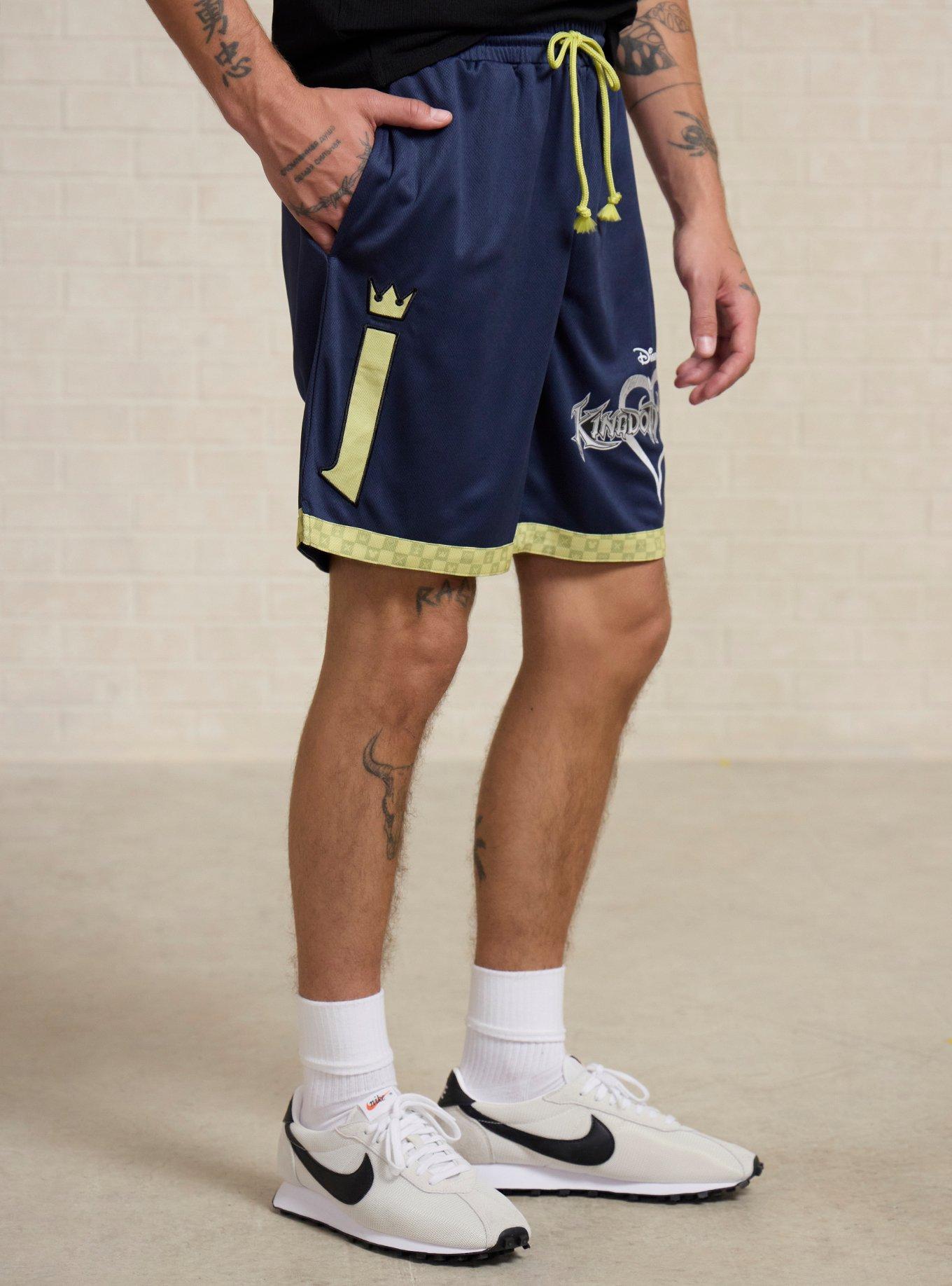 Disney Kingdom Hearts Mesh Basketball Shorts — BoxLunch Exclusive
