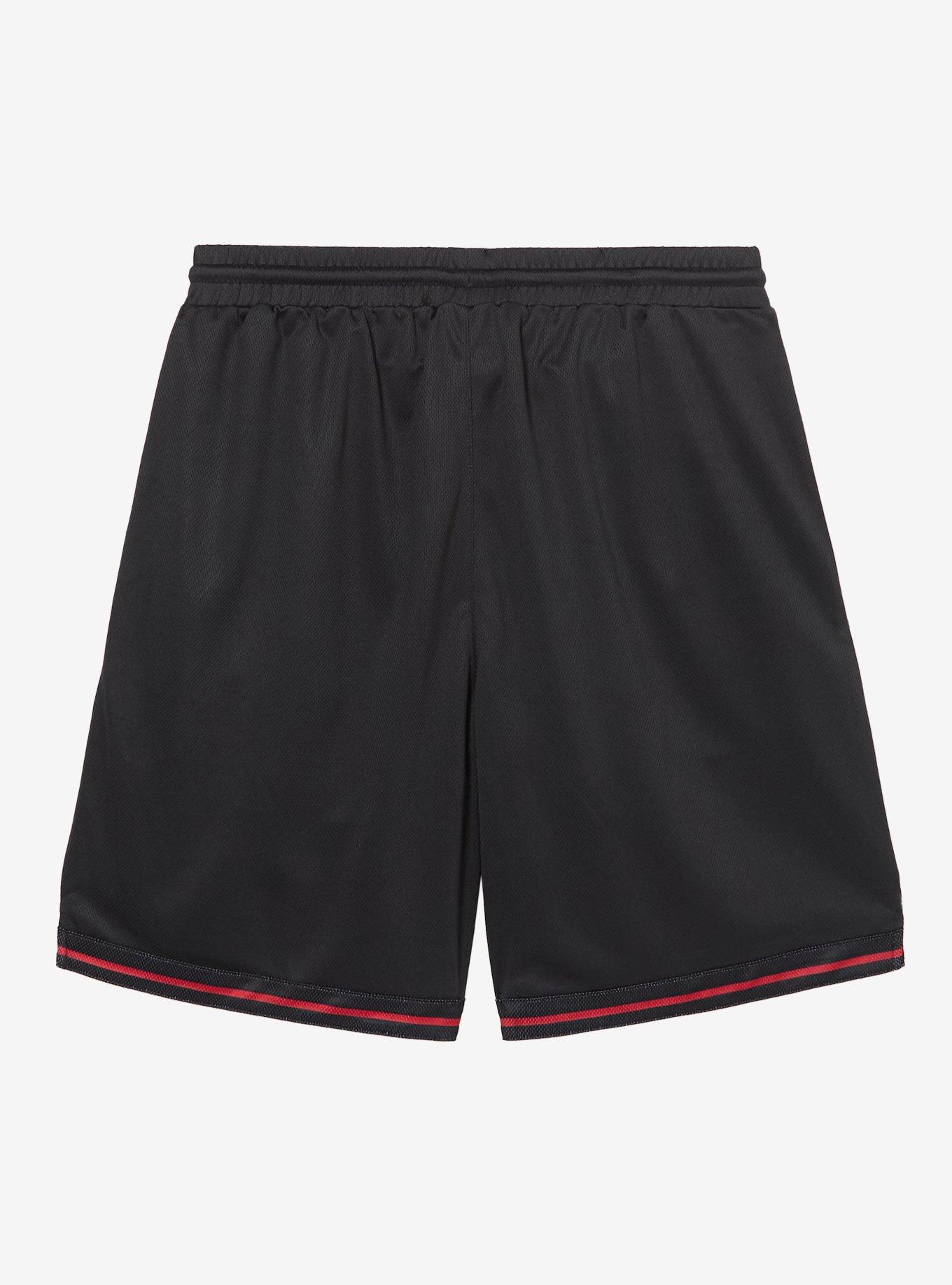 Godzilla Split Mesh Basketball Shorts &mdash; BoxLunch Exclusive, , hi-res