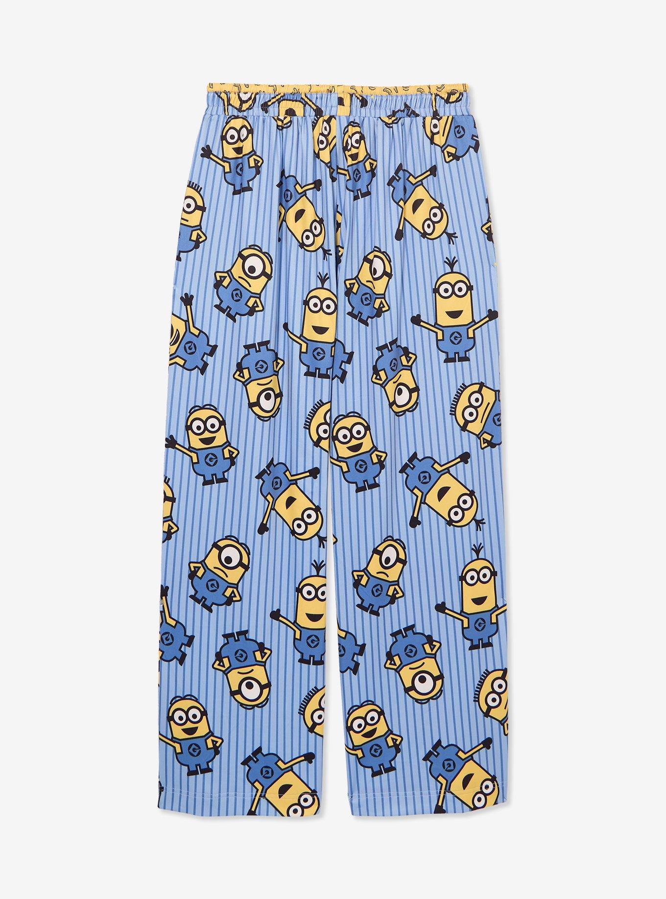 Minions Allover Print Sleep Pants - BoxLunch Exclusive, , hi-res