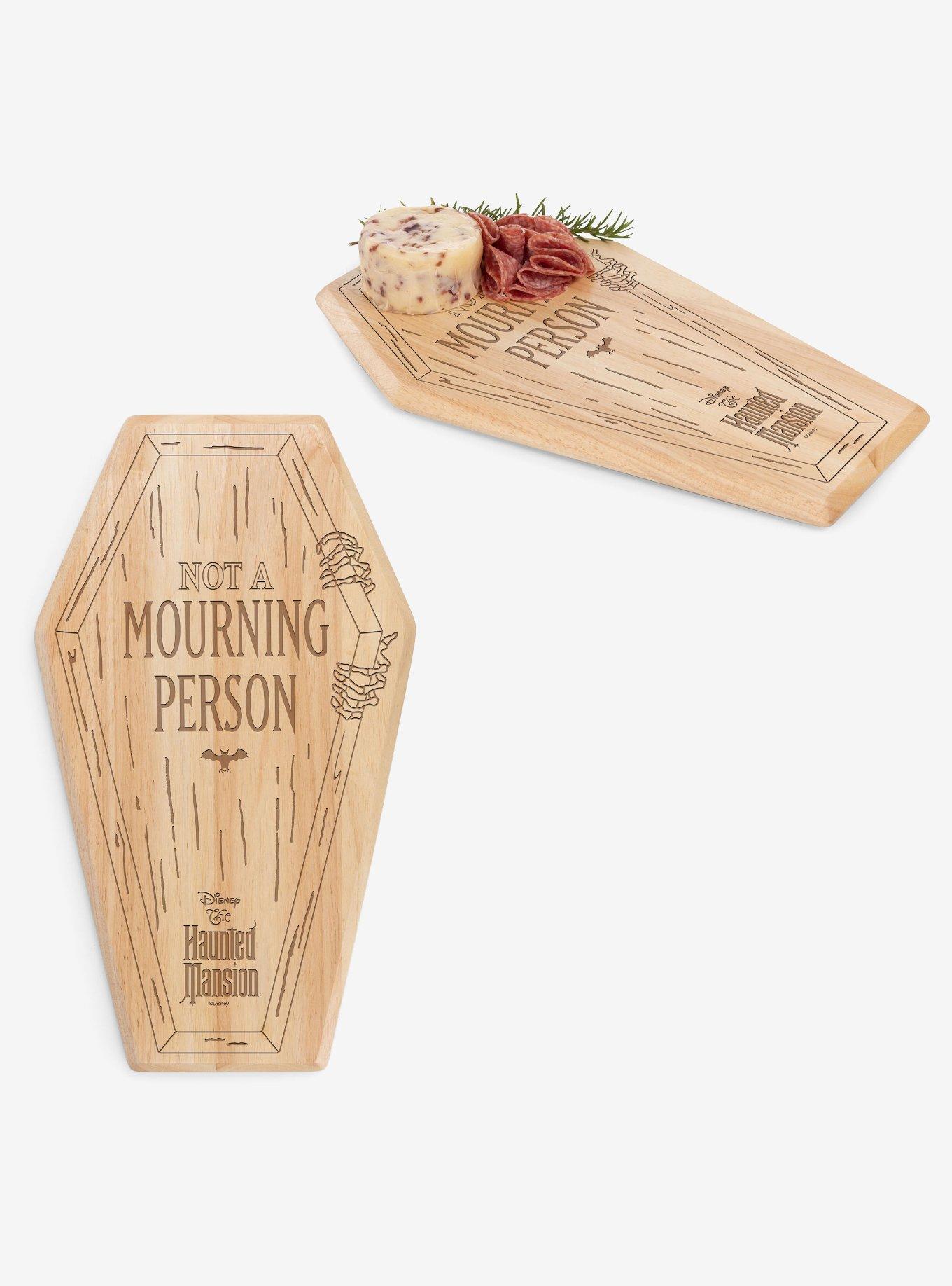 Disney The Haunted Mansion Not A Mourning Person Coffin Shaped Serving Board, , alternate