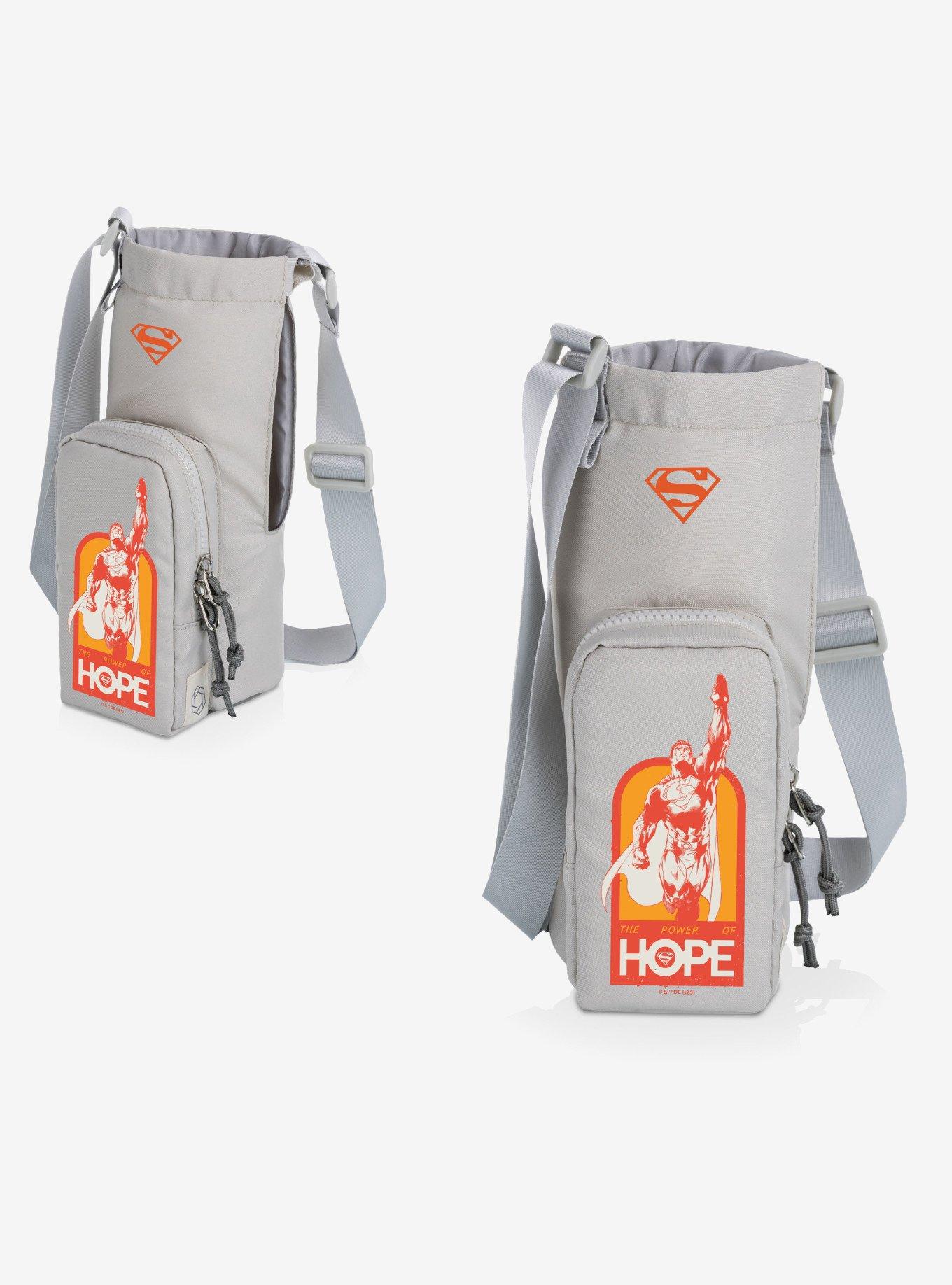 DC Comics Superman Eclipse 40oz Tumber Tote Crossbody Bag
