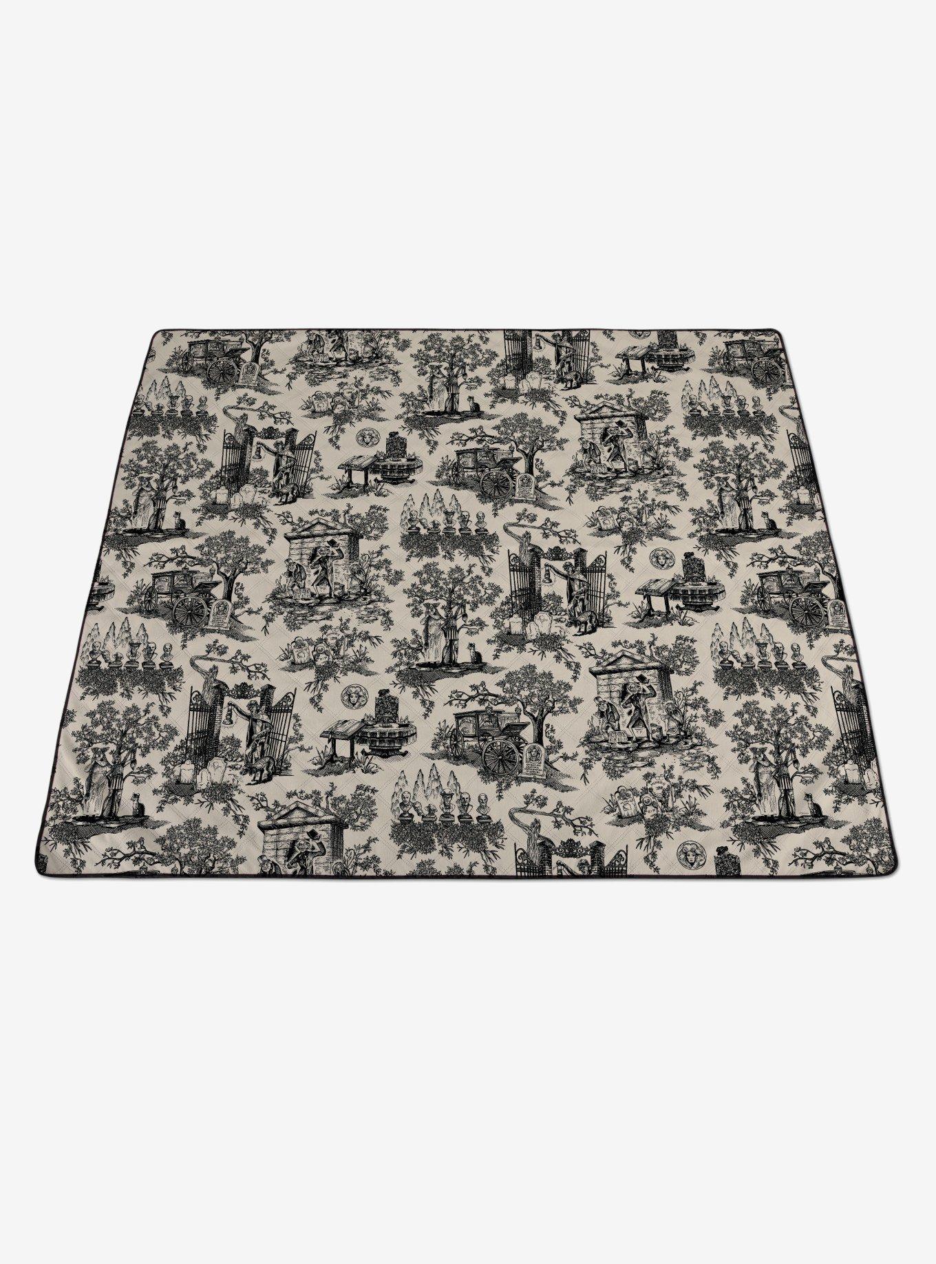 Disney The Haunted Mansion Welcome Foolish Mortals Impresa Picnic Blanket Beige, , hi-res