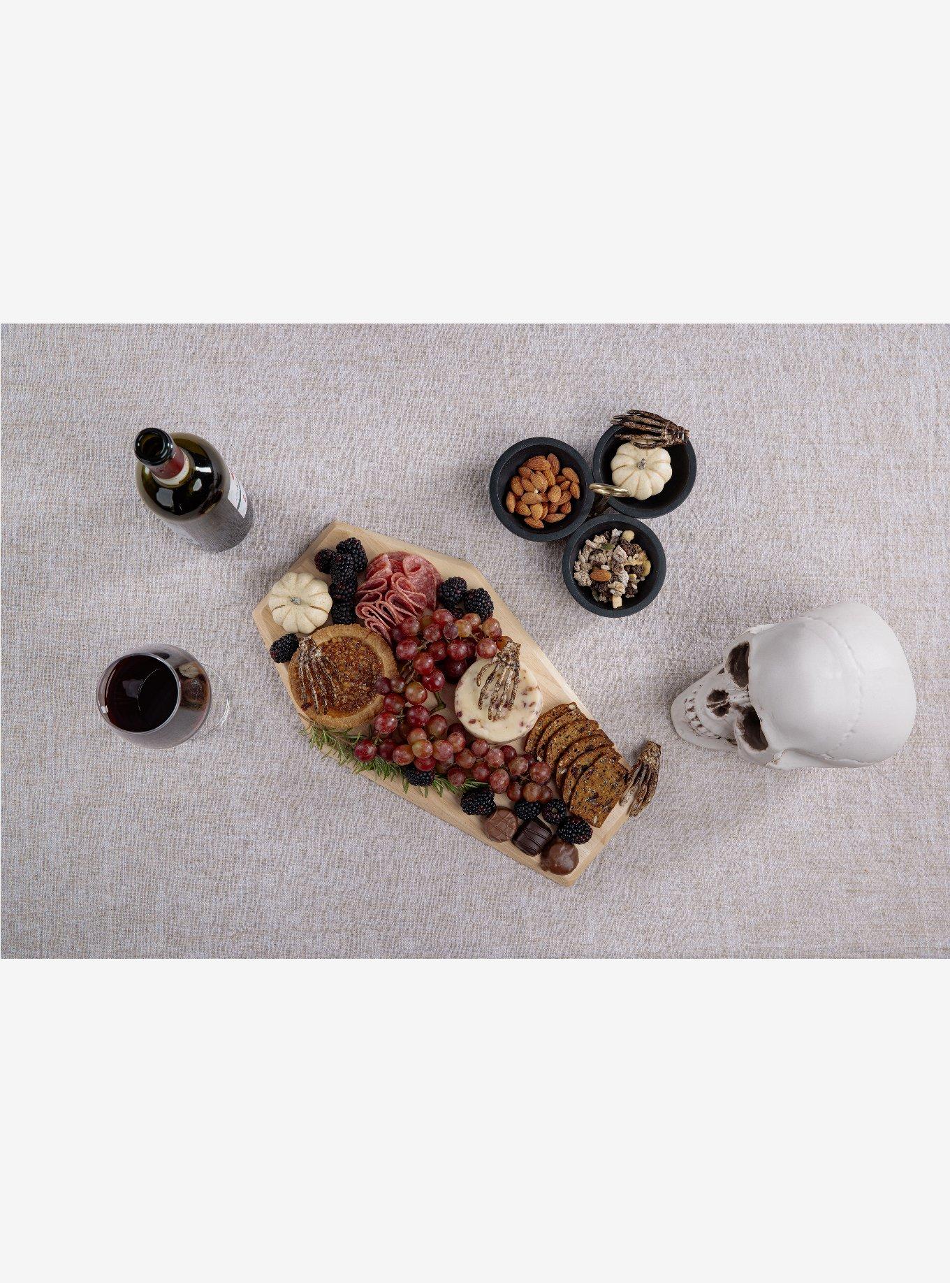 Disney Nightmare Before Christmas Jack and Sally Coffin Shaped Serving Board