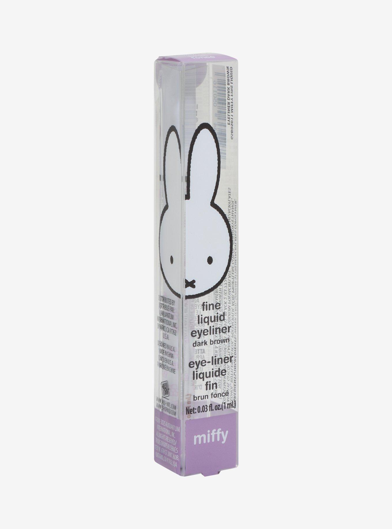 Miffy Dark Brown Liquid Eyeliner, , alternate