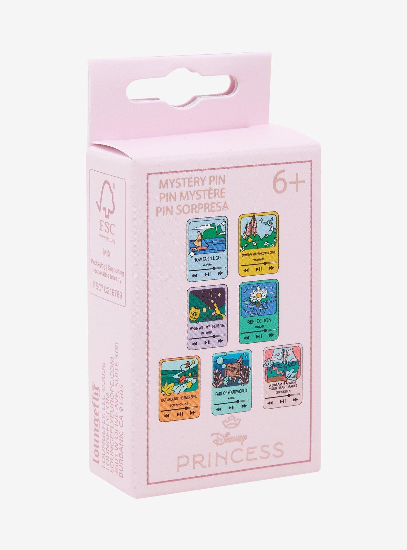 Loungefly Disney Princess Songs Blind Box Enamel Pin Hot Topic Exclusive, , hi-res