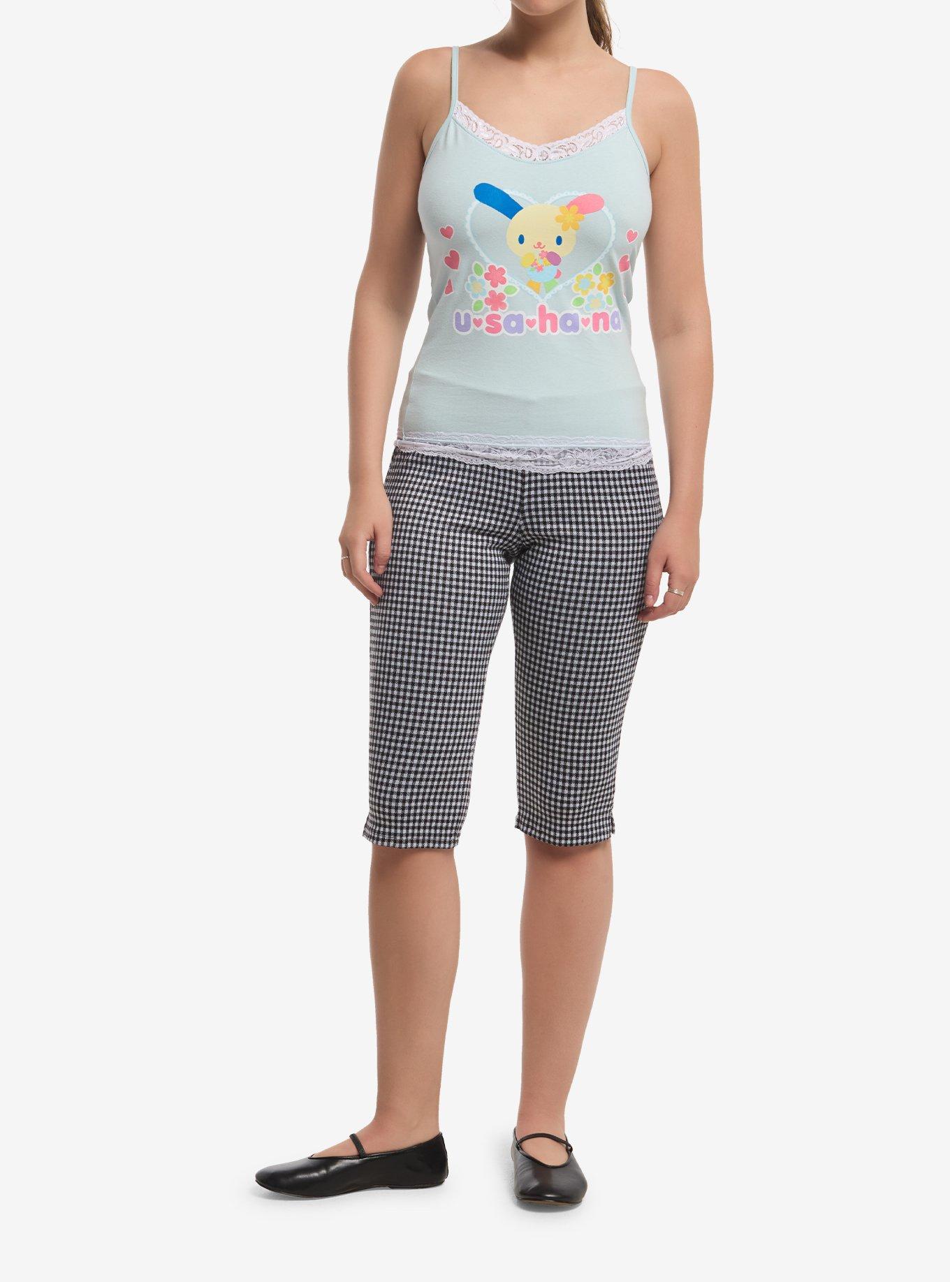 U*SA*HA*NA Heart Flower Lace Girls Cami, , hi-res