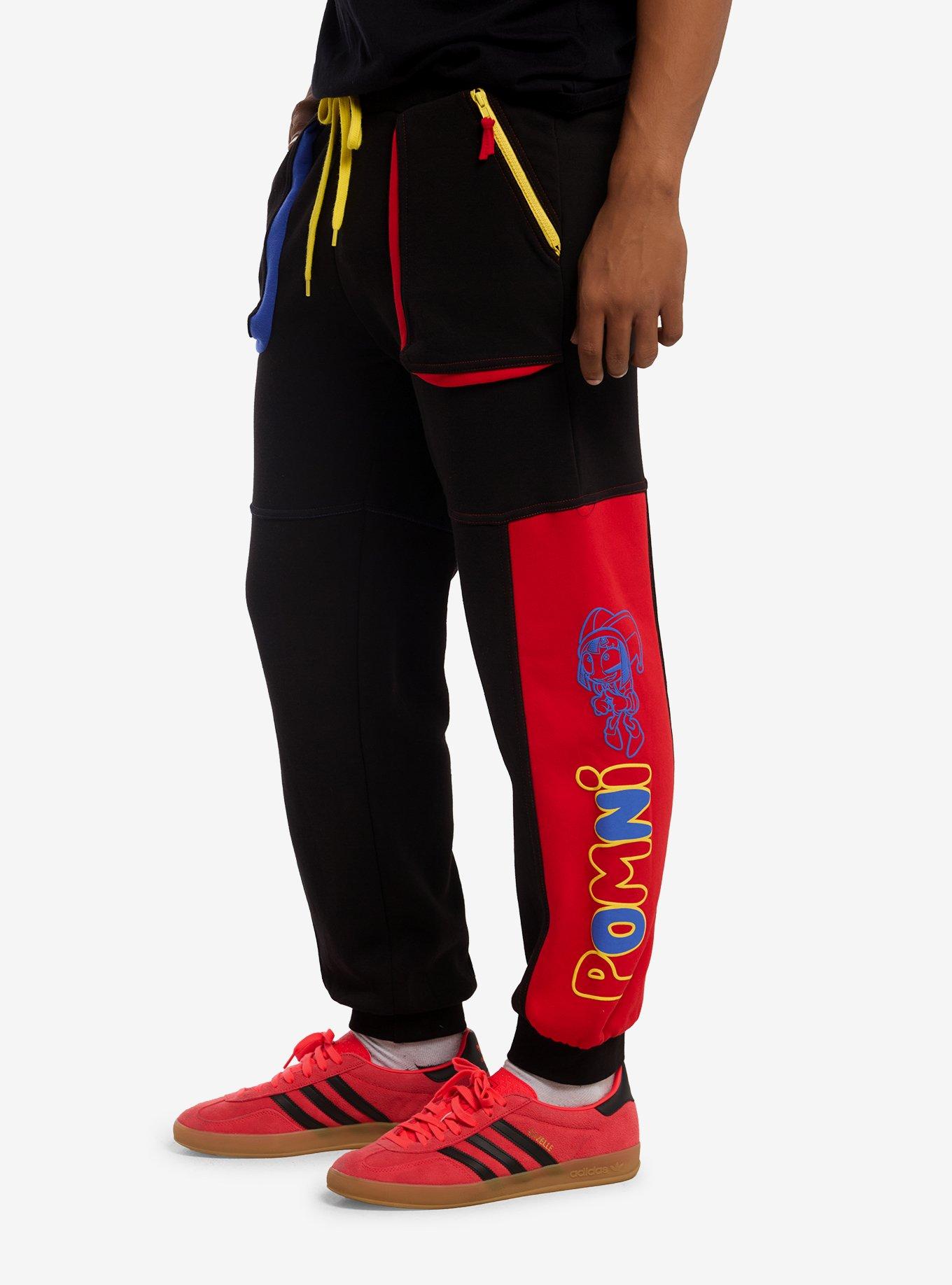 The Amazing Digital Circus Pomni Jogger Sweatpants, MULTI, alternate - view 3