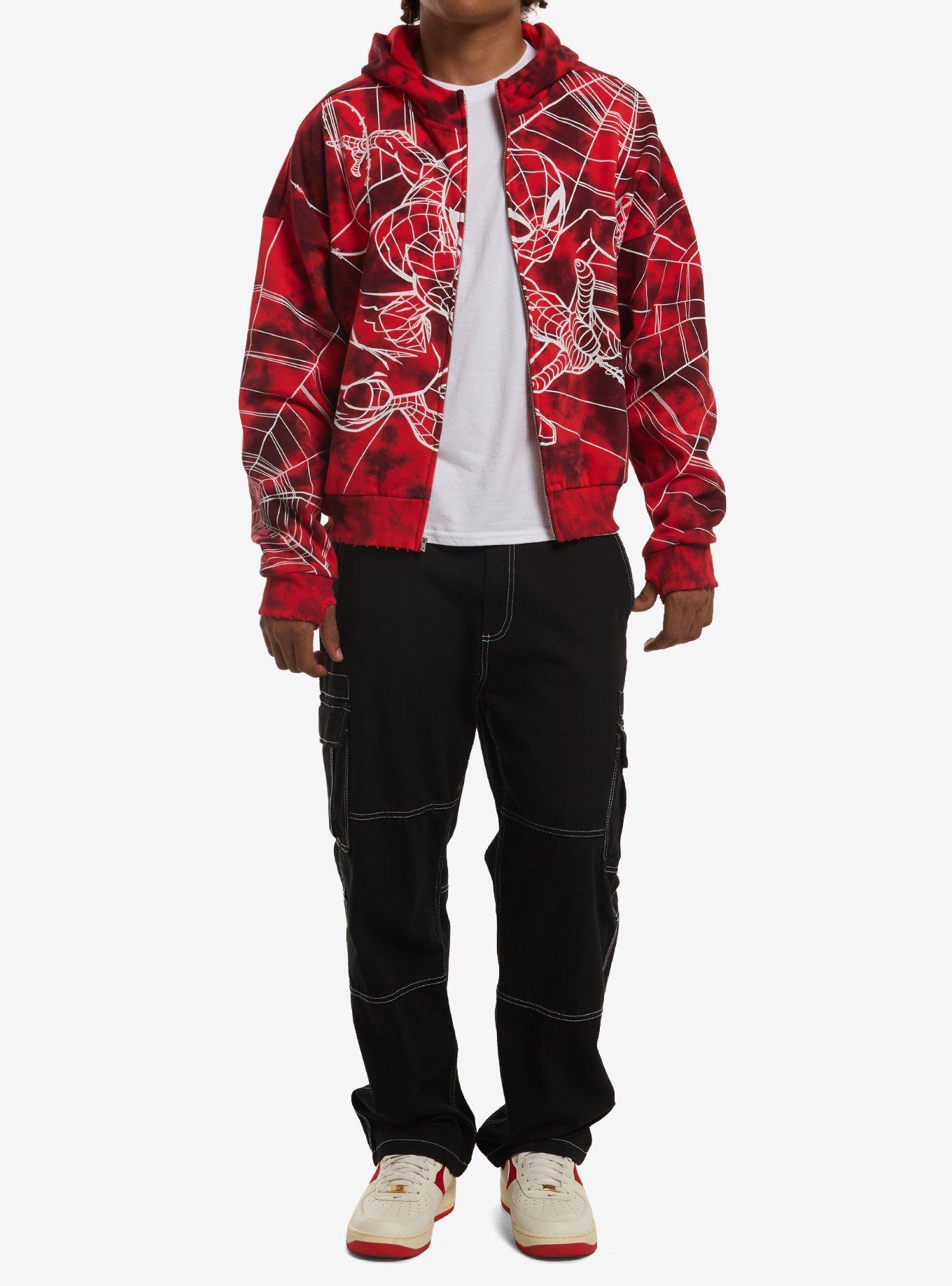 Marvel Spider-Man Tie-Dye Hoodie, , hi-res