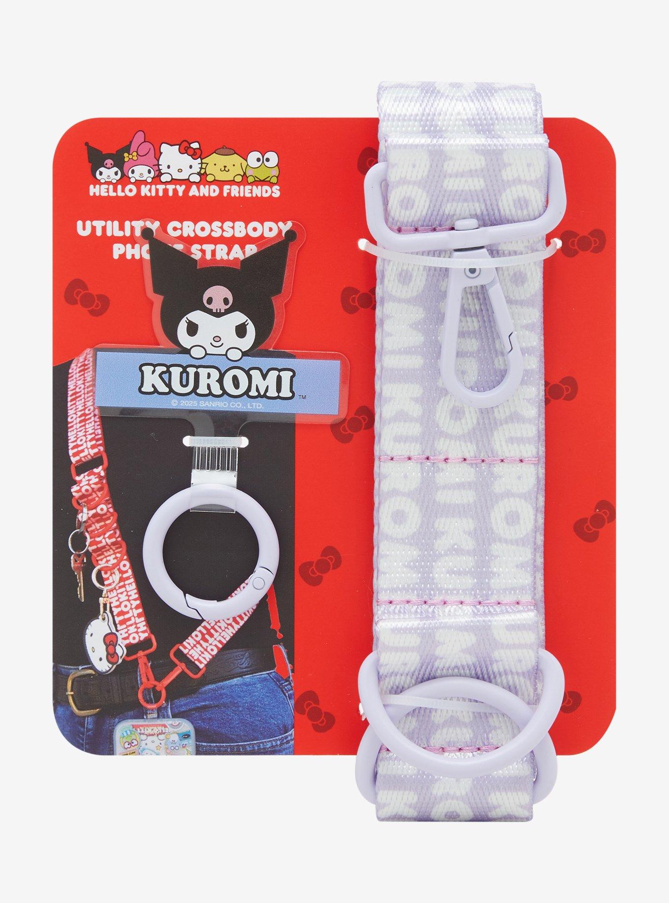 Kuromi Crossbody Phone Strap, , alternate