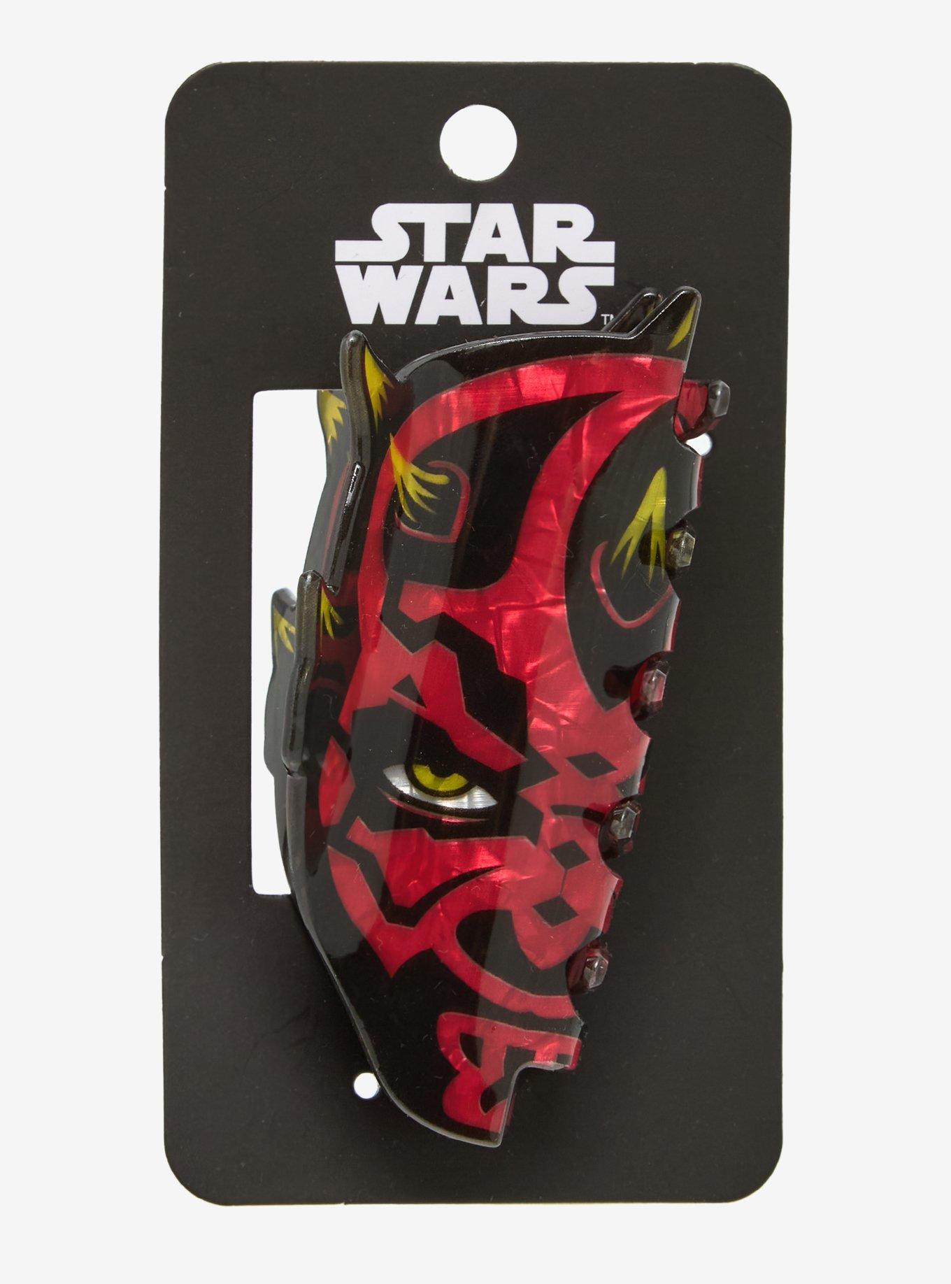 Star Wars Darth Maul Figural Claw Clip - BoxLunch Exclusive, , alternate