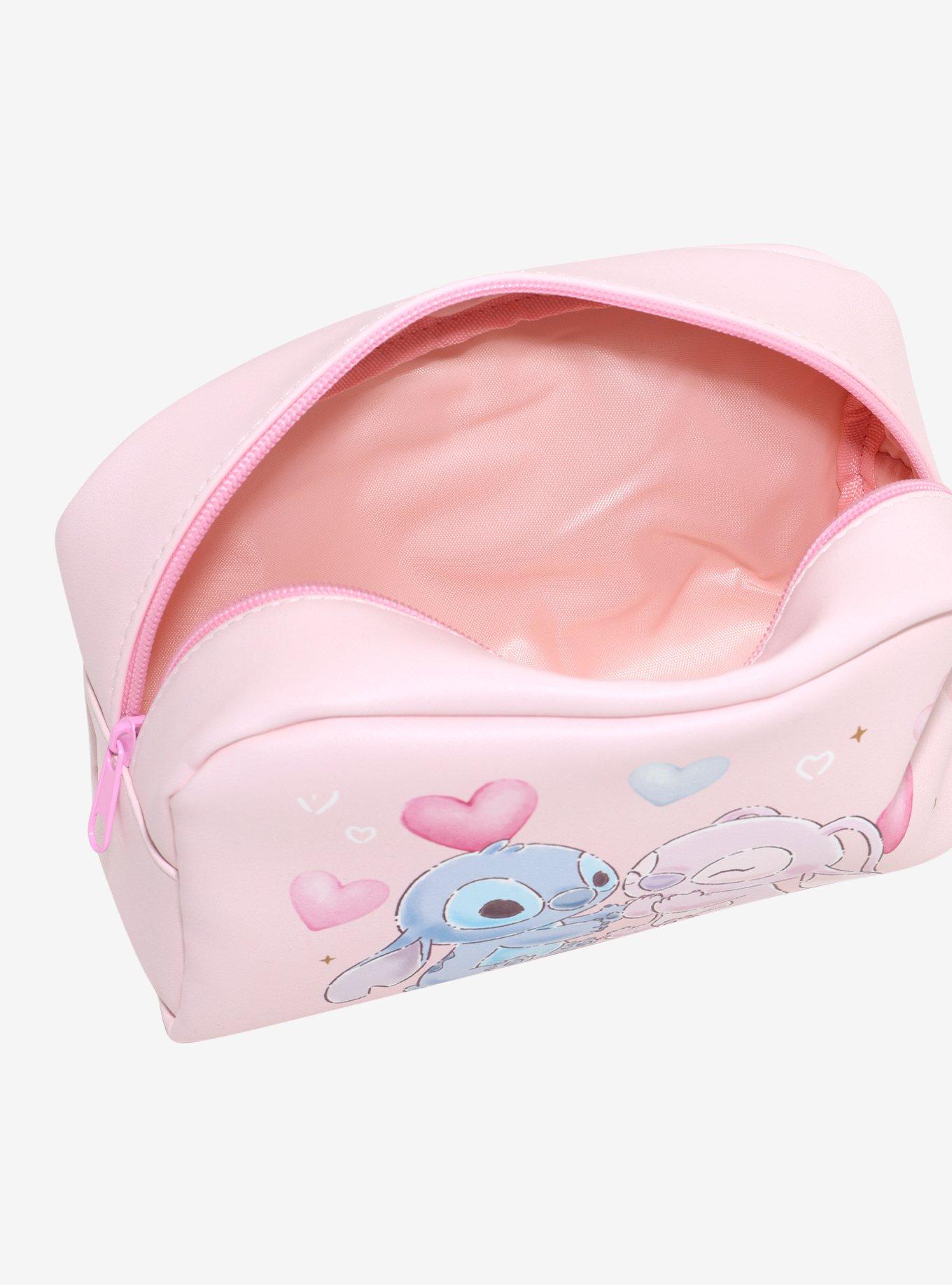 Mad Beauty Disney Stitch & Angel Hearts Makeup Bag, , alternate