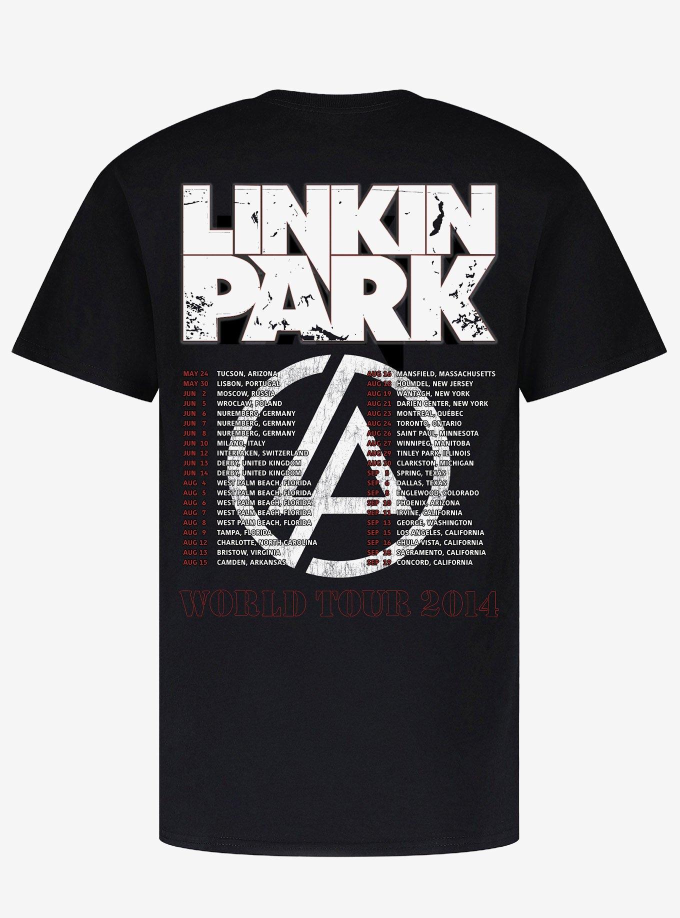 Linkin Park 2014 World Tour T-Shirt, , hi-res