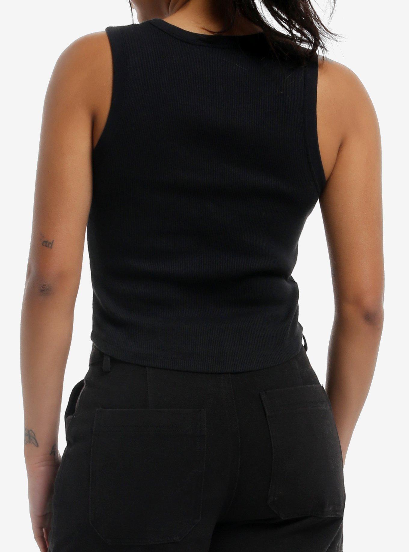 Deftones private music Snake Tank Top, BLACK, alternate