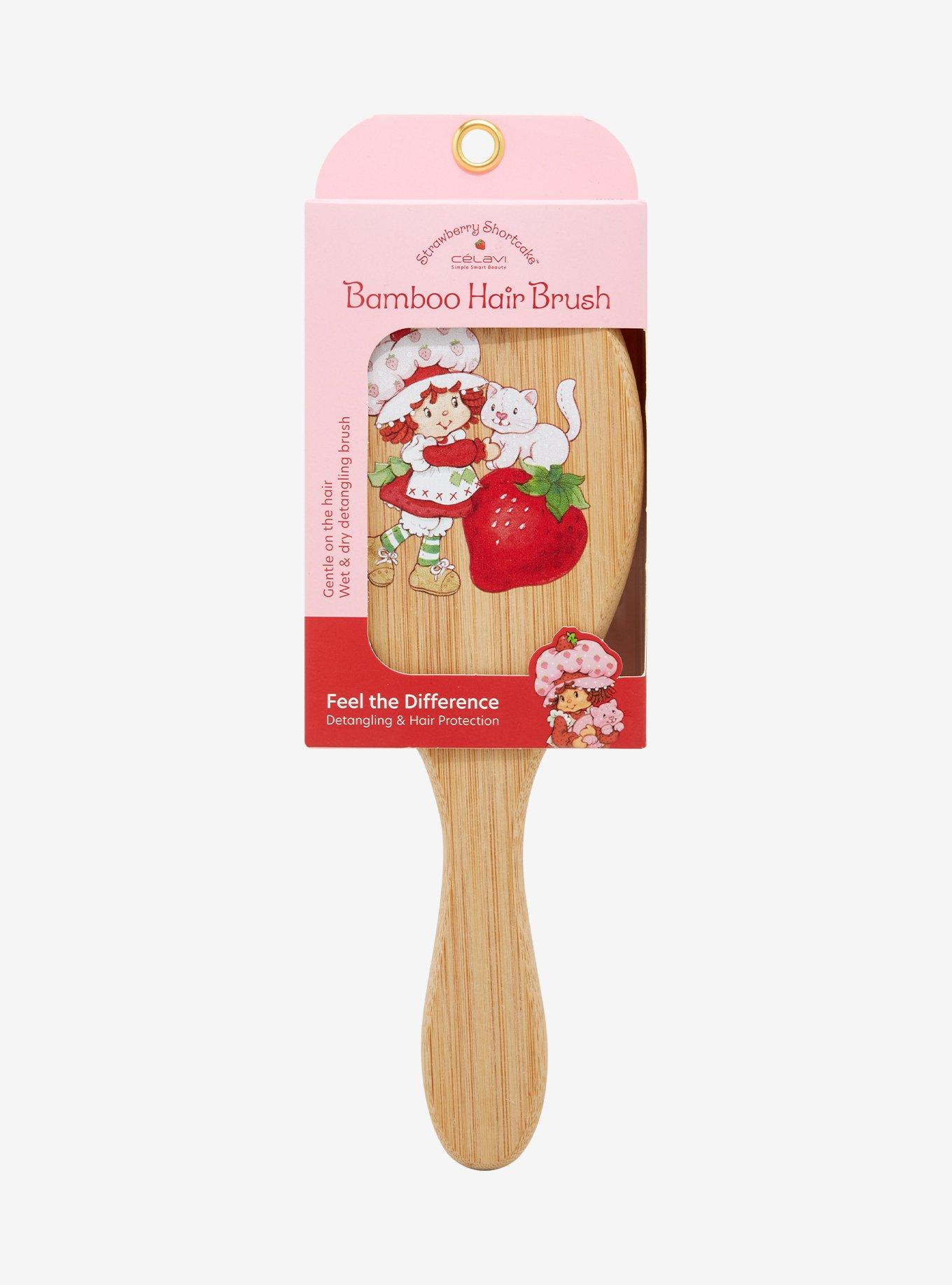 C&eacute;lavi Strawberry Shortcake Bamboo Hair Brush, , alternate