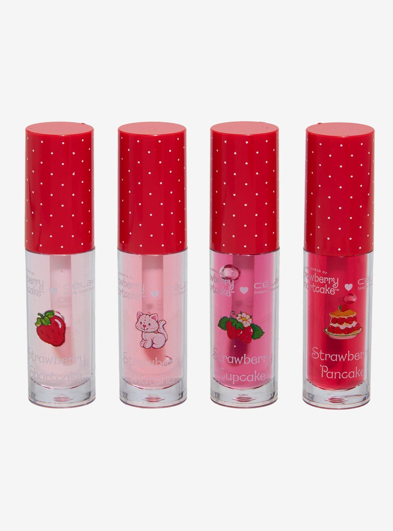 C&eacute;lavi Strawberry Shortcake Glow Lip Oil Set, , hi-res