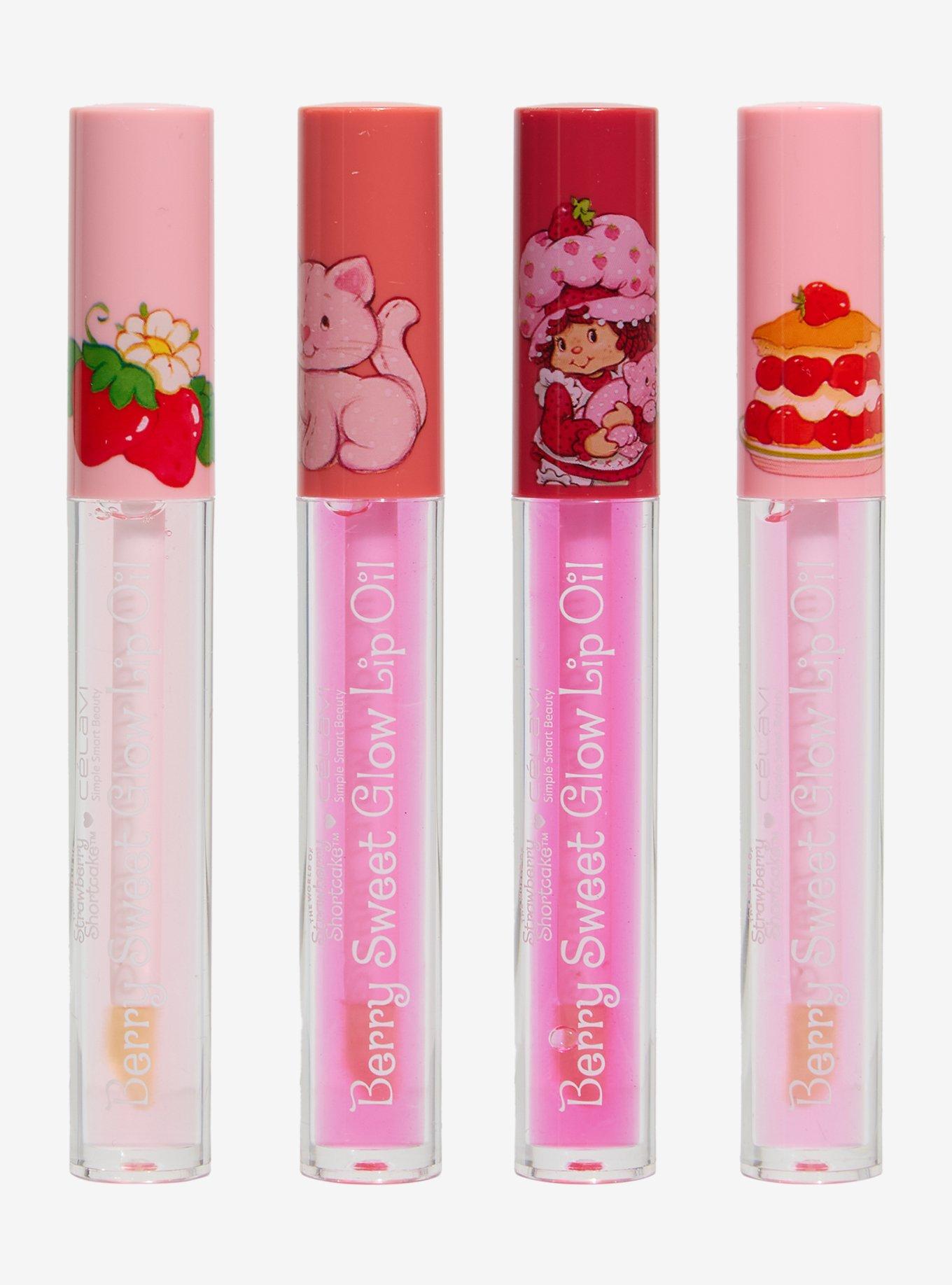 C&eacute;lavi Strawberry Shortcake Berry Sweet Glow Lip Oil Set, , hi-res