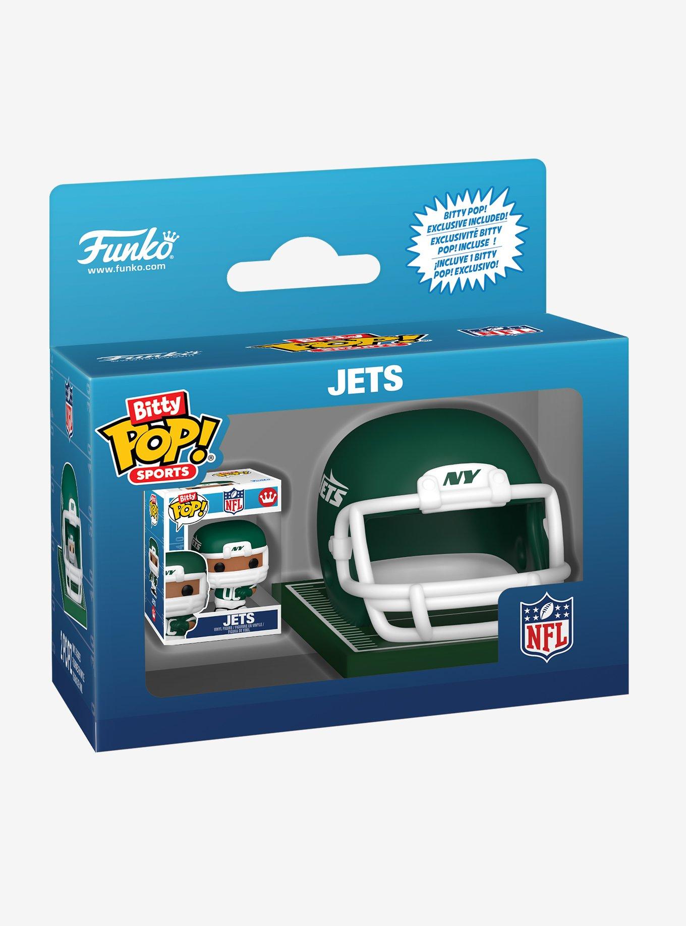 Funko Bitty Pop! Sports NFL New York Jets Helmet and Player Mini Vinyl Figure, , hi-res