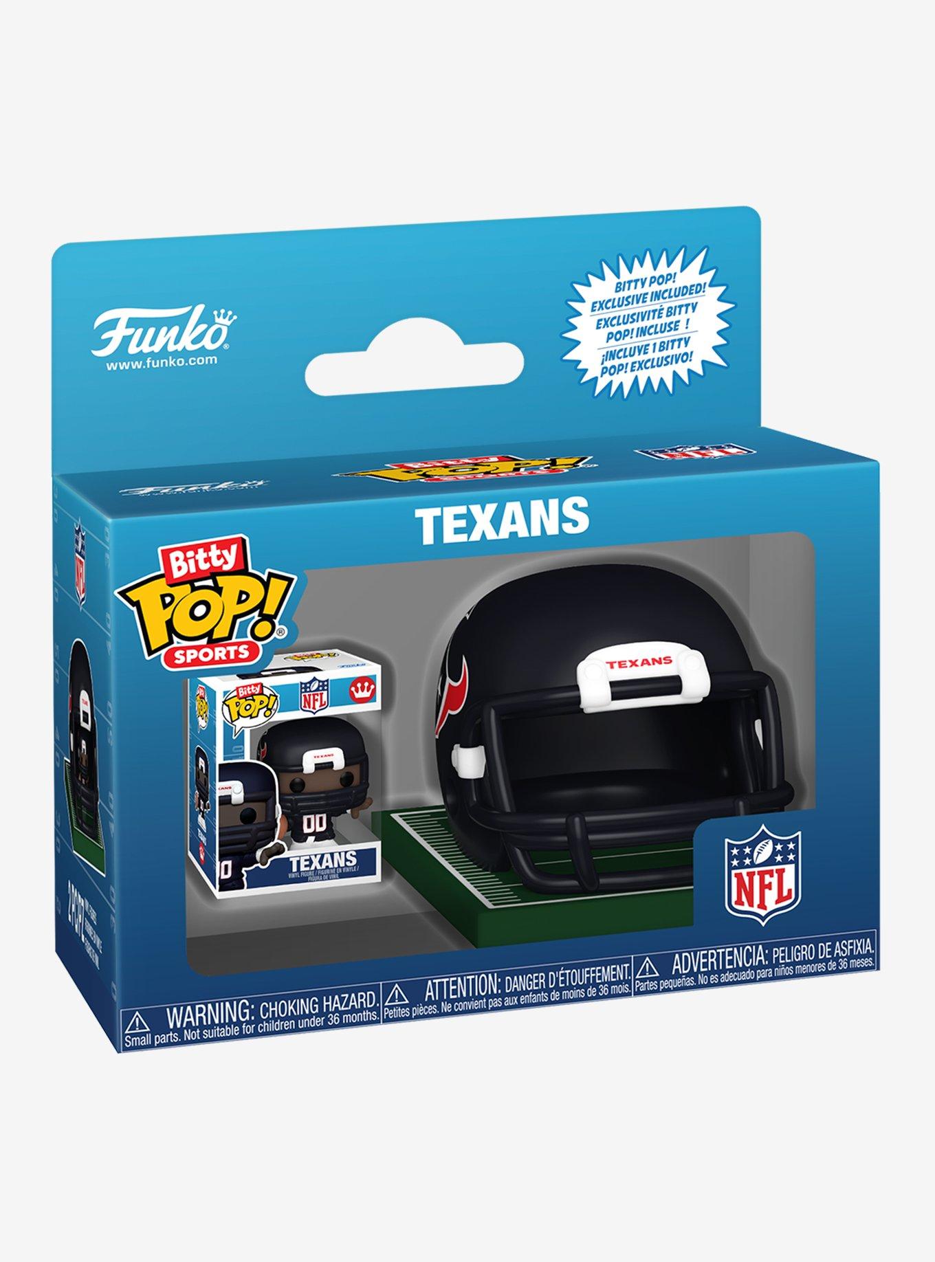 Funko Bitty Pop! Sports NFL Houston Texans Helmet and Player Mini Vinyl Figure, , hi-res