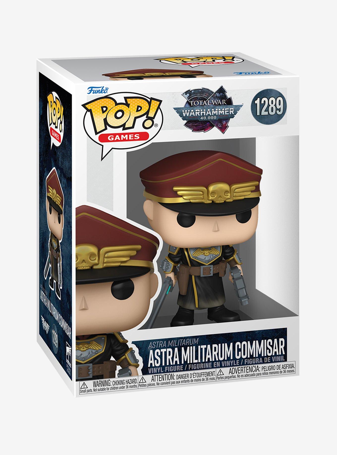Funko Pop! Games Total War: WARHAMMER 40,000 Astra Militarum Commisar Vinyl Figure, , hi-res