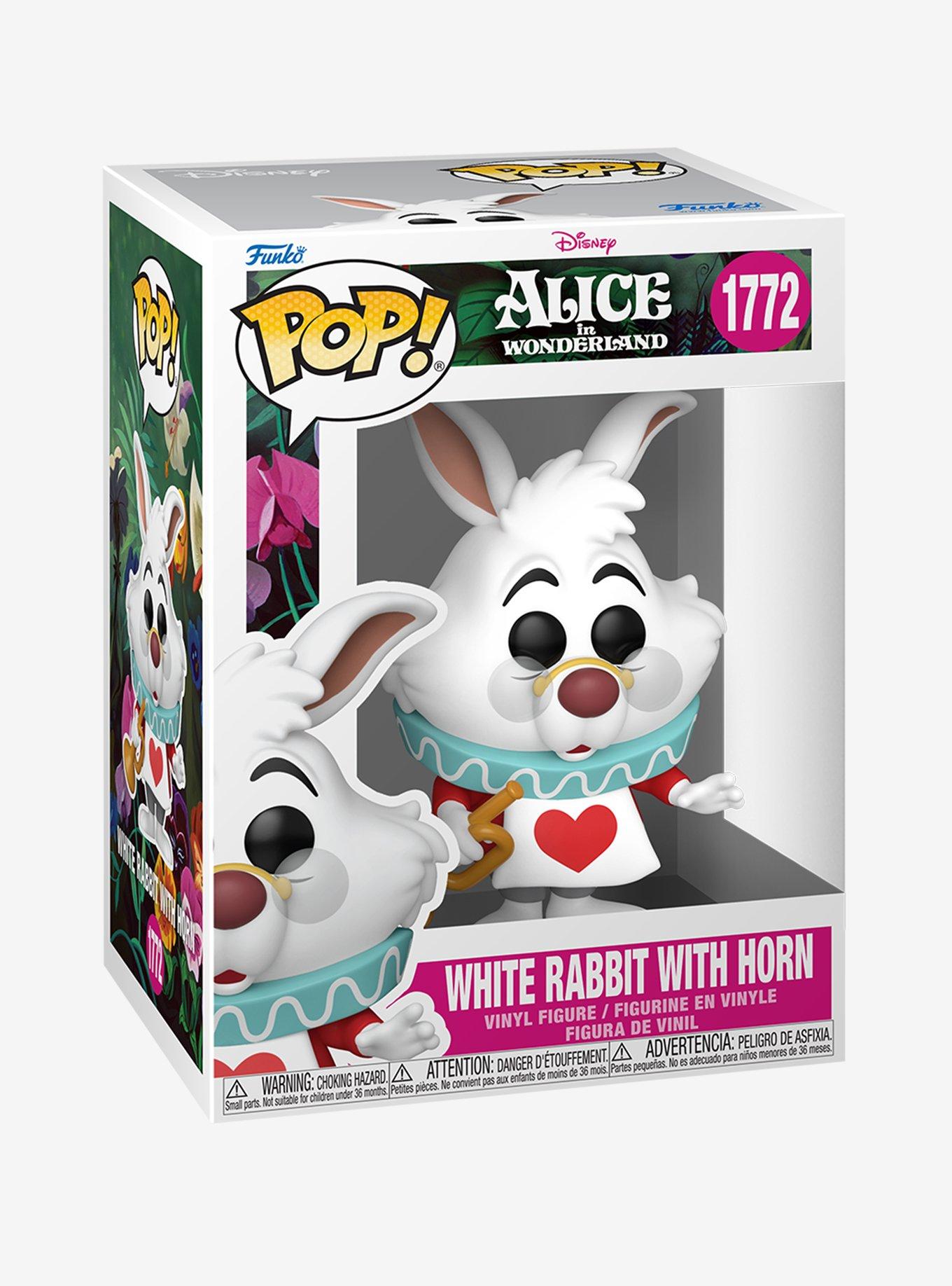 Funko Pop! Disney Alice in Wonderland White Rabbit With Horn Vinyl Figure