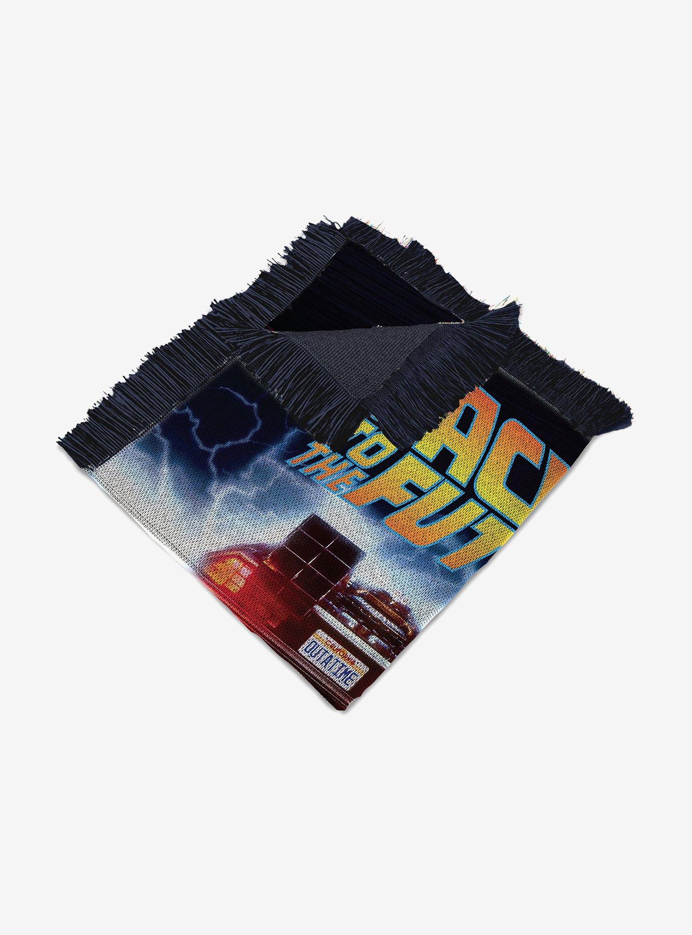 Back To The Future Out of Time Tapestry Throw Blanket, , alternate