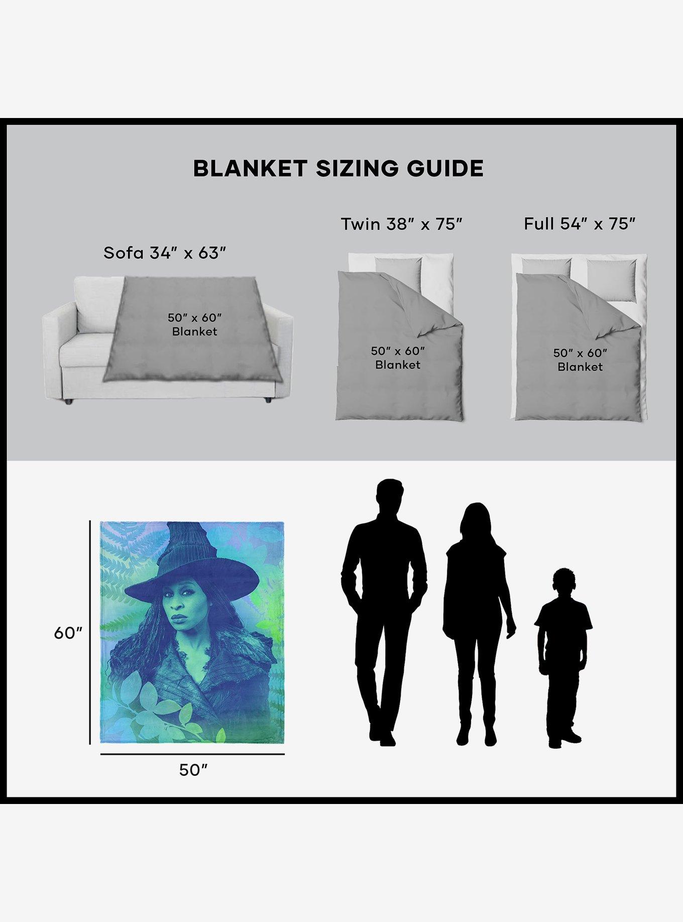 Wicked: For Good Greenery 50x60" Silk Touch Throw Blanket, , alternate