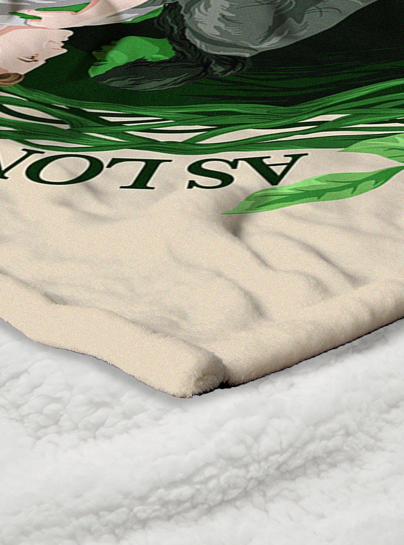 Wicked: For Good You're Mine Silk Touch Sherpa Throw Blanket, , alternate