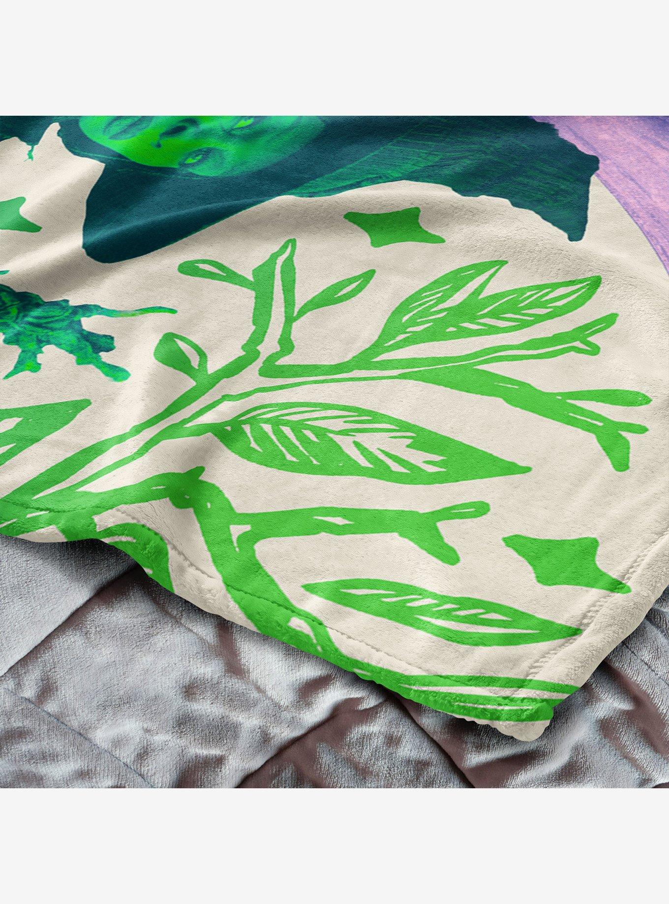 Wicked: For Good Pink and Green 60x80" Silk Touch Throw Blanket, , alternate