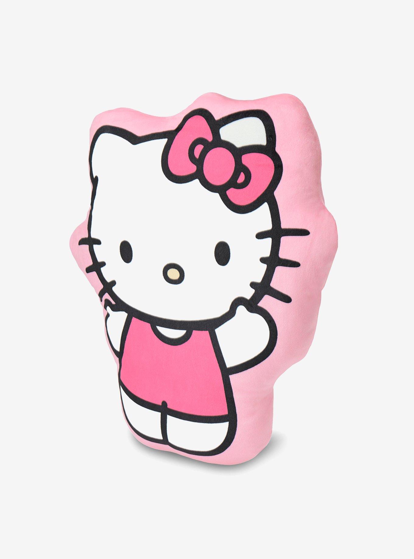 Hello Kitty Pink Bow Pretty Silk Touch Throw Blanket and Cloud Pal Set