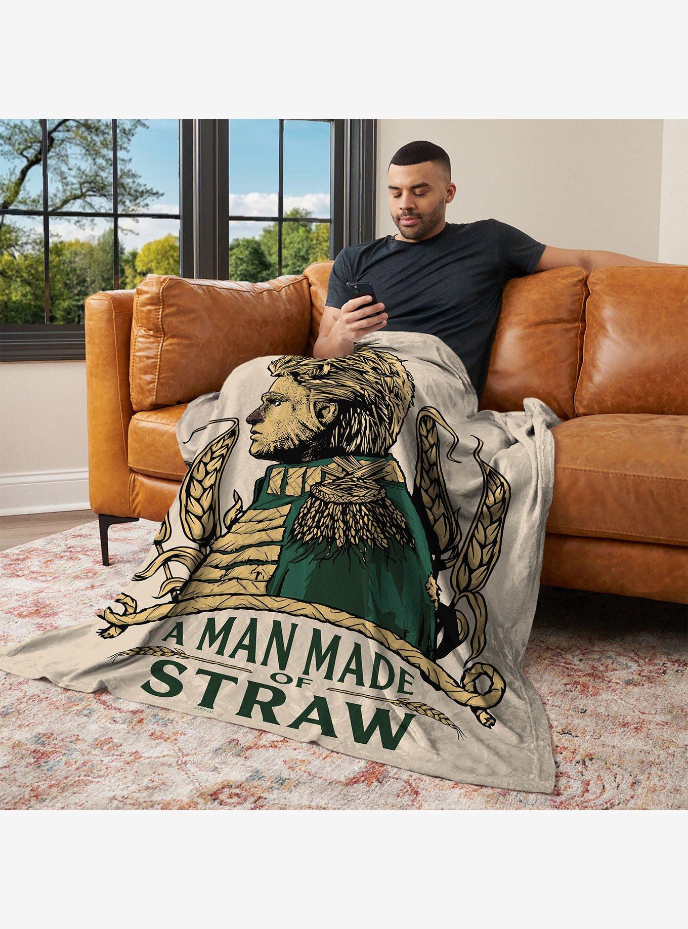 Wicked: For Good Made of Straw 46x60" Silk Touch Throw Blanket, , alternate