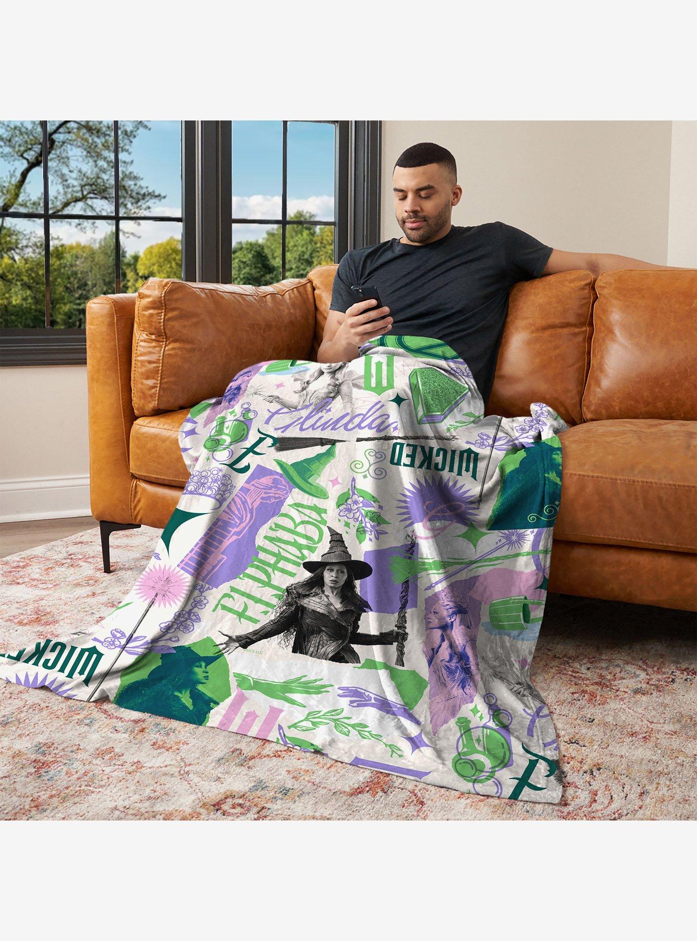 Wicked: For Good 46x60" Silk Touch Throw Blanket