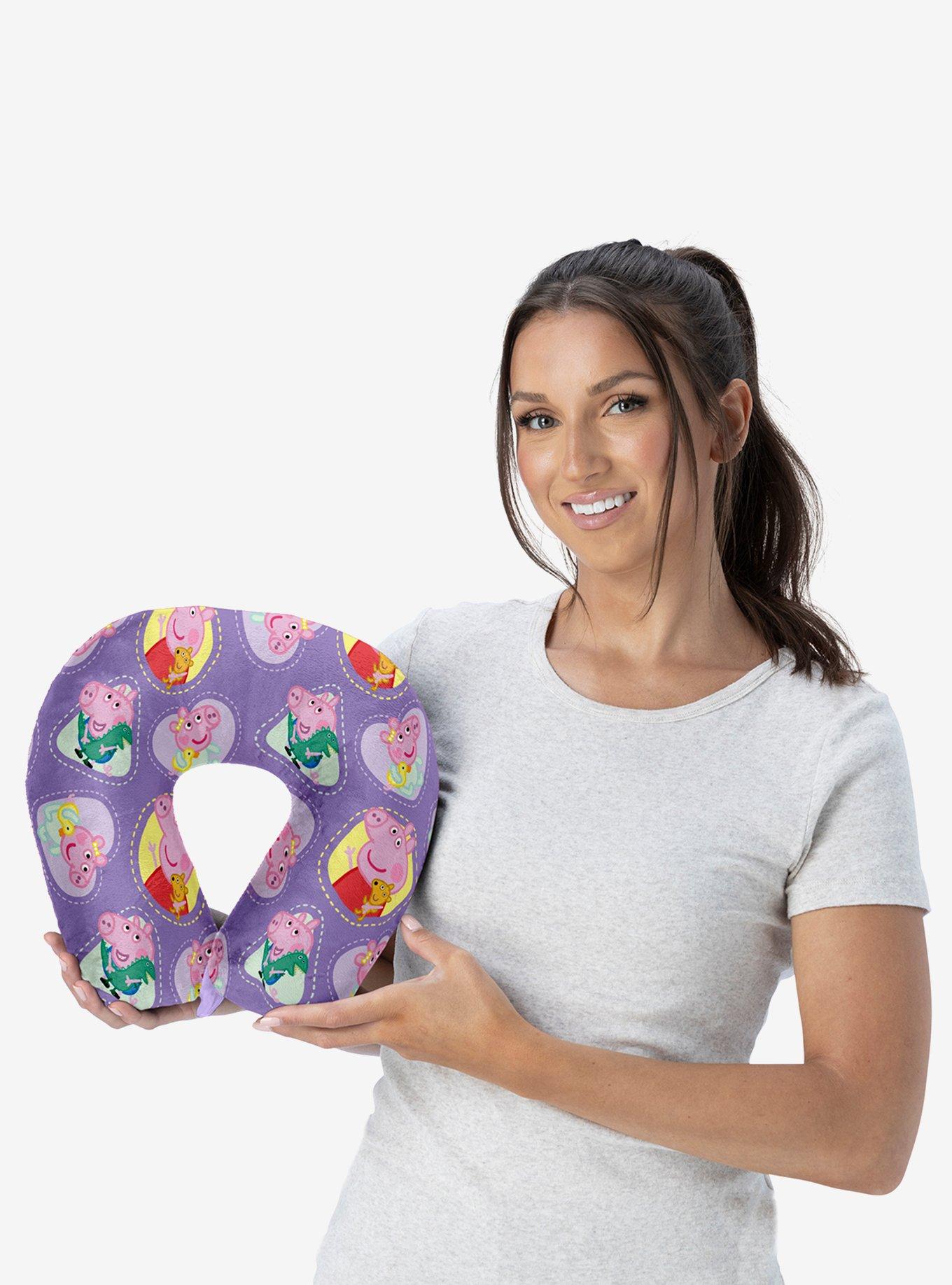 Peppa Pig Sibling Patches Neck Pillow, , alternate