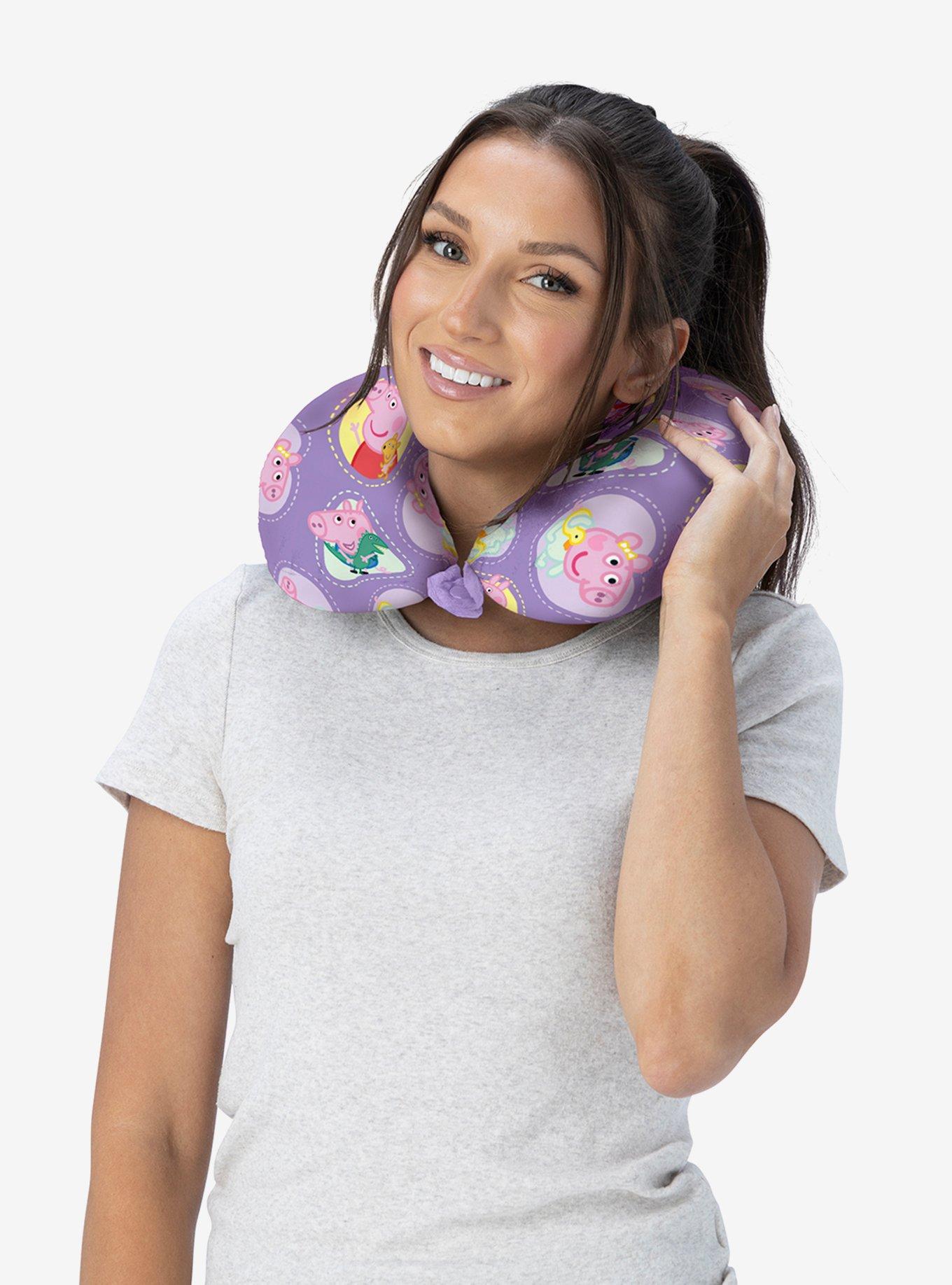 Peppa Pig Sibling Patches Neck Pillow, , alternate